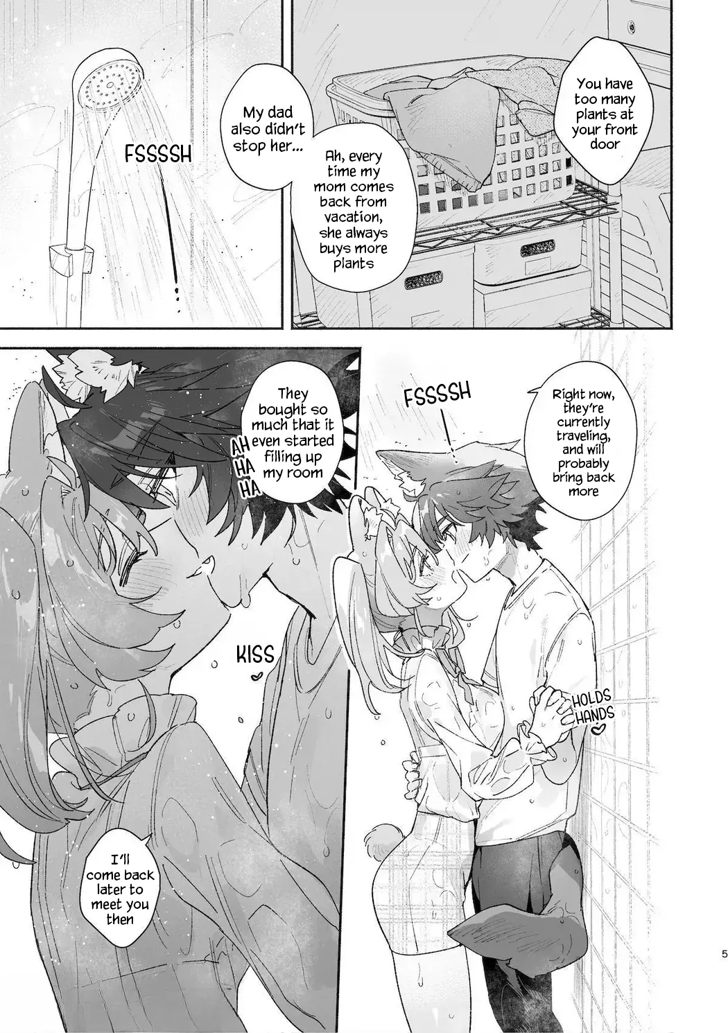 [UsachanGET] ♂ ga uke. Usagi-chan × ōkami-kun 2 | ♂ is the bottom. Rabbit-chan x Wolf-kun 2 [English] [Lunaslurp] 7eme image