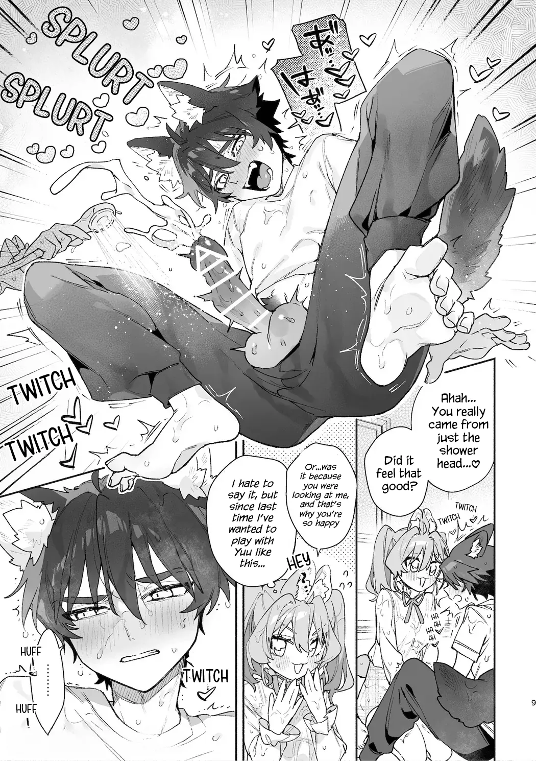 [UsachanGET] ♂ ga uke. Usagi-chan × ōkami-kun 2 | ♂ is the bottom. Rabbit-chan x Wolf-kun 2 [English] [Lunaslurp] 11eme image