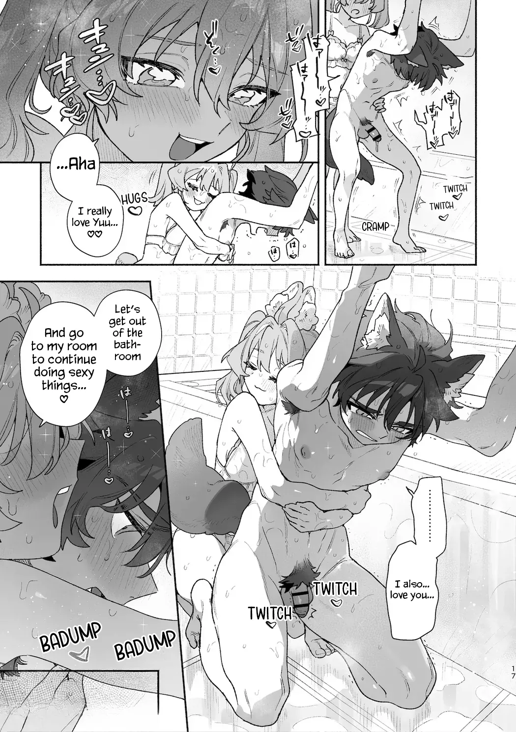 [UsachanGET] ♂ ga uke. Usagi-chan × ōkami-kun 2 | ♂ is the bottom. Rabbit-chan x Wolf-kun 2 [English] [Lunaslurp] 19eme image