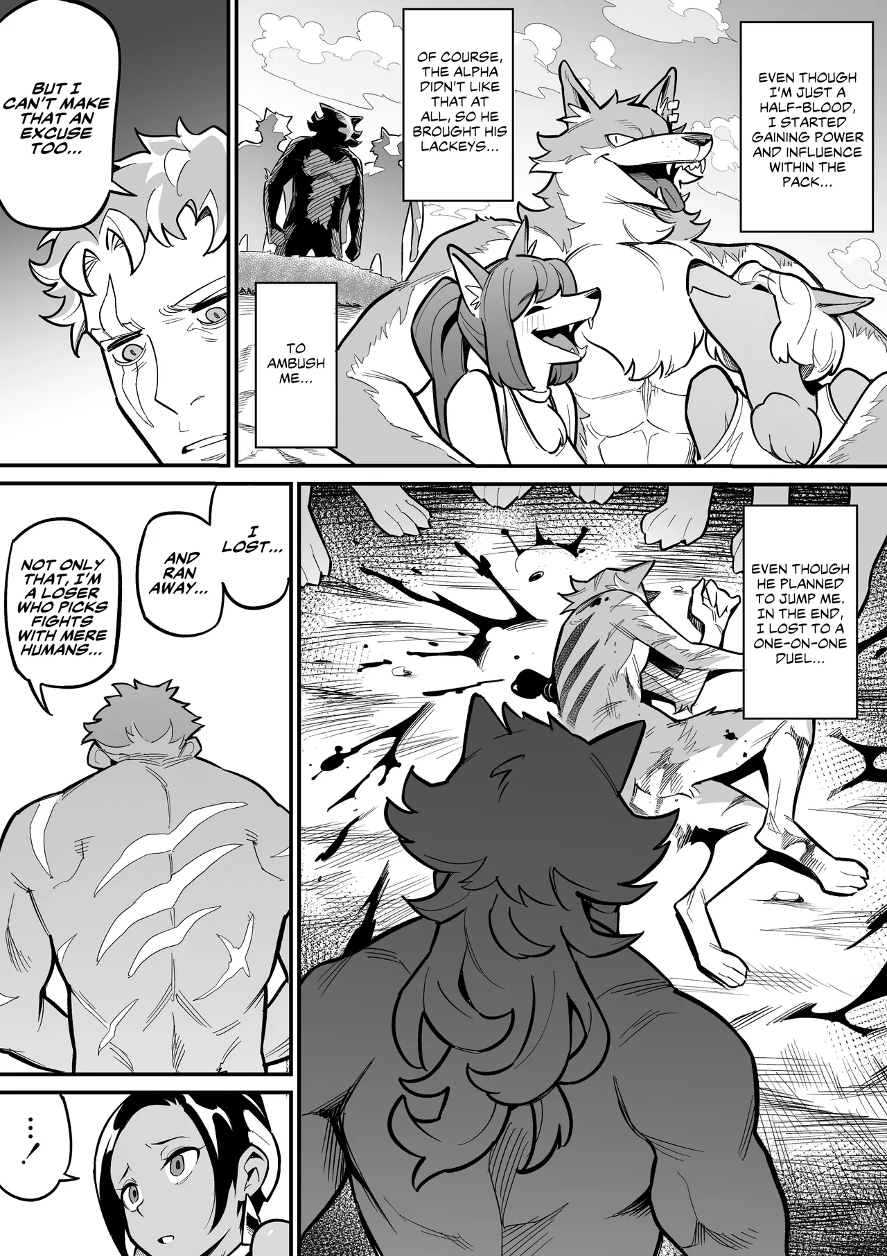 [Ame no Machi] Juujin x Onna Senshi NTR | Beastman x Female Warrior NTR [English] [NudeSalad] [Ongoing] Bildnummer 21