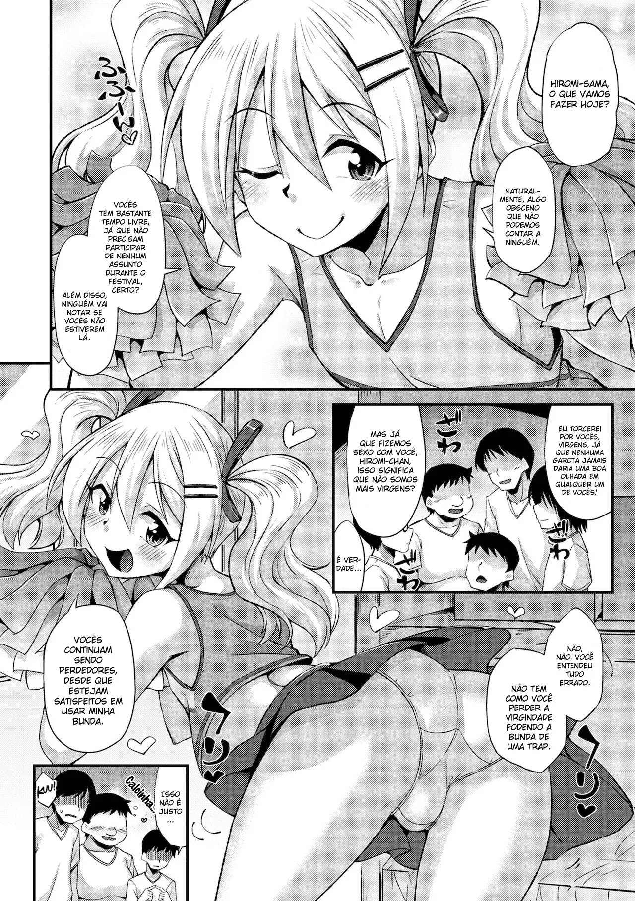 [Nokoppa] Doutei Cheerleading! (Gekkan Web Otoko no Ko-llection! S Vol. 68) [Portuguese-Br] [Digital] 画像番号 2