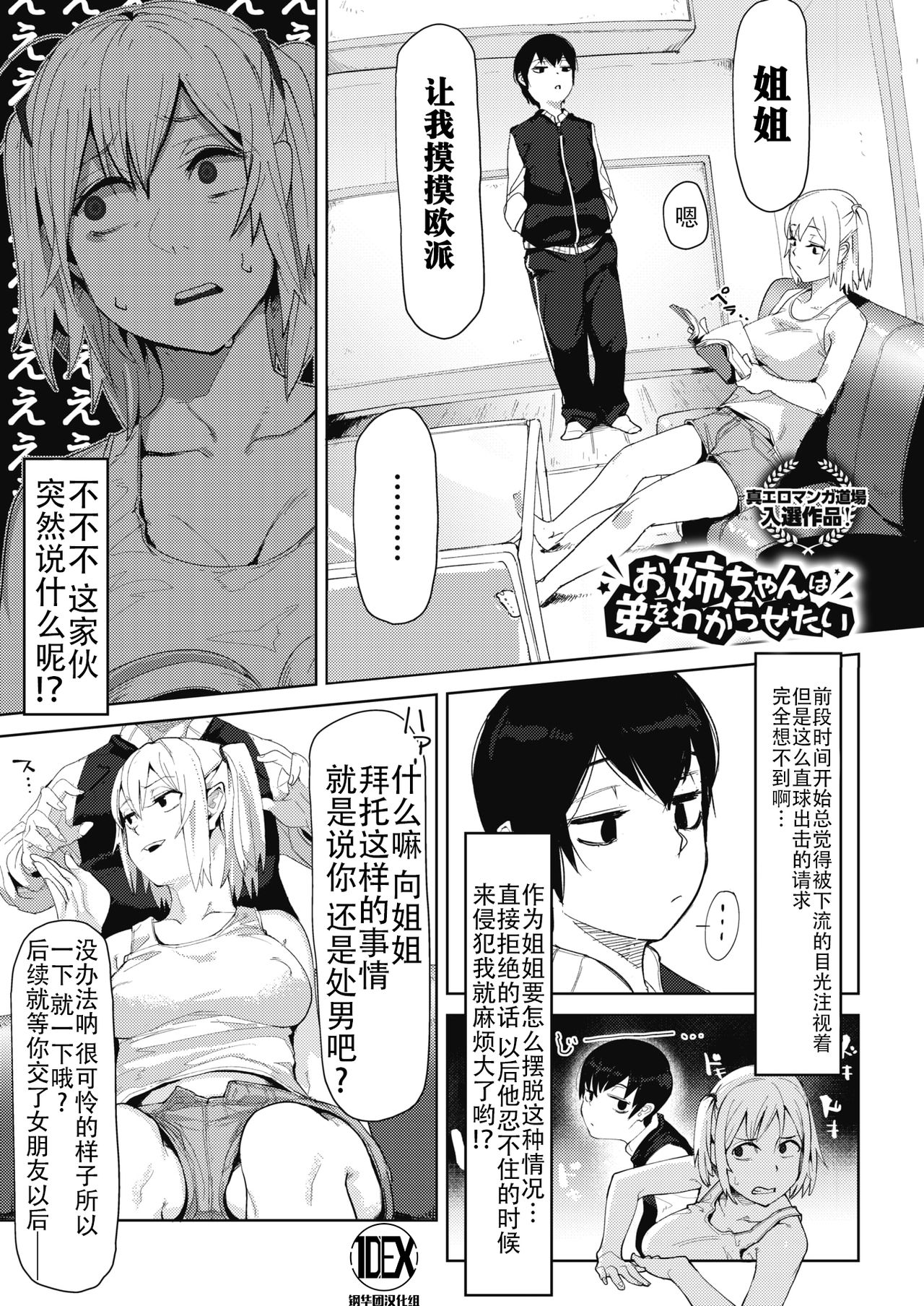 [Torigoshi CROW] Onee-chan wa Otouto o Wakarasetai (COMIC HOTMILK 2020-04) [Chinese] [钢华团汉化组] [Digital] image number 1