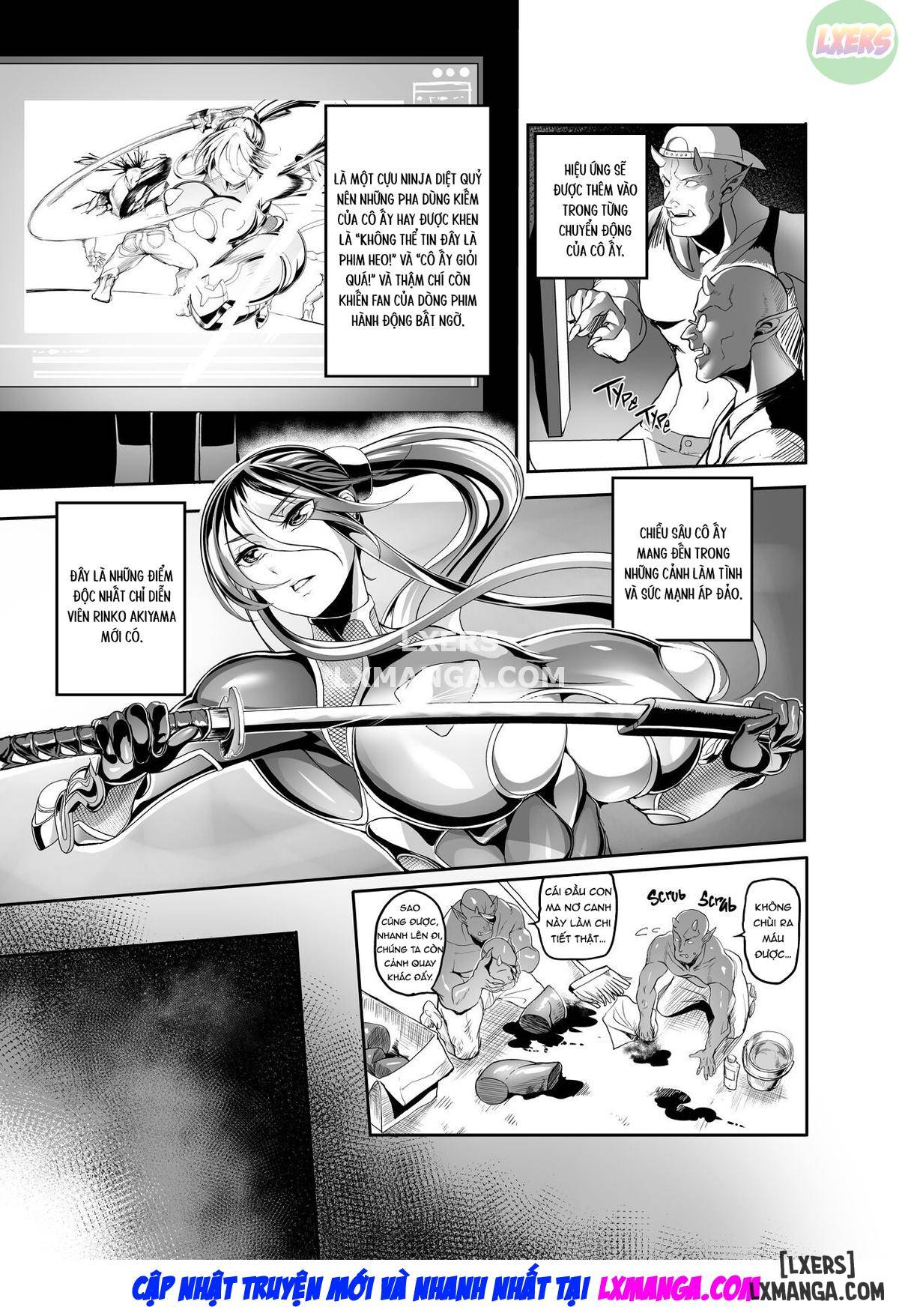 [Ikemen Teikoku (Remu)] AV Joyuu Akiyama Rinko Shigoto no Ryuugi (Taimanin Yukikaze) [Vietnamese Tiếng Việt] [Digital] image number 18