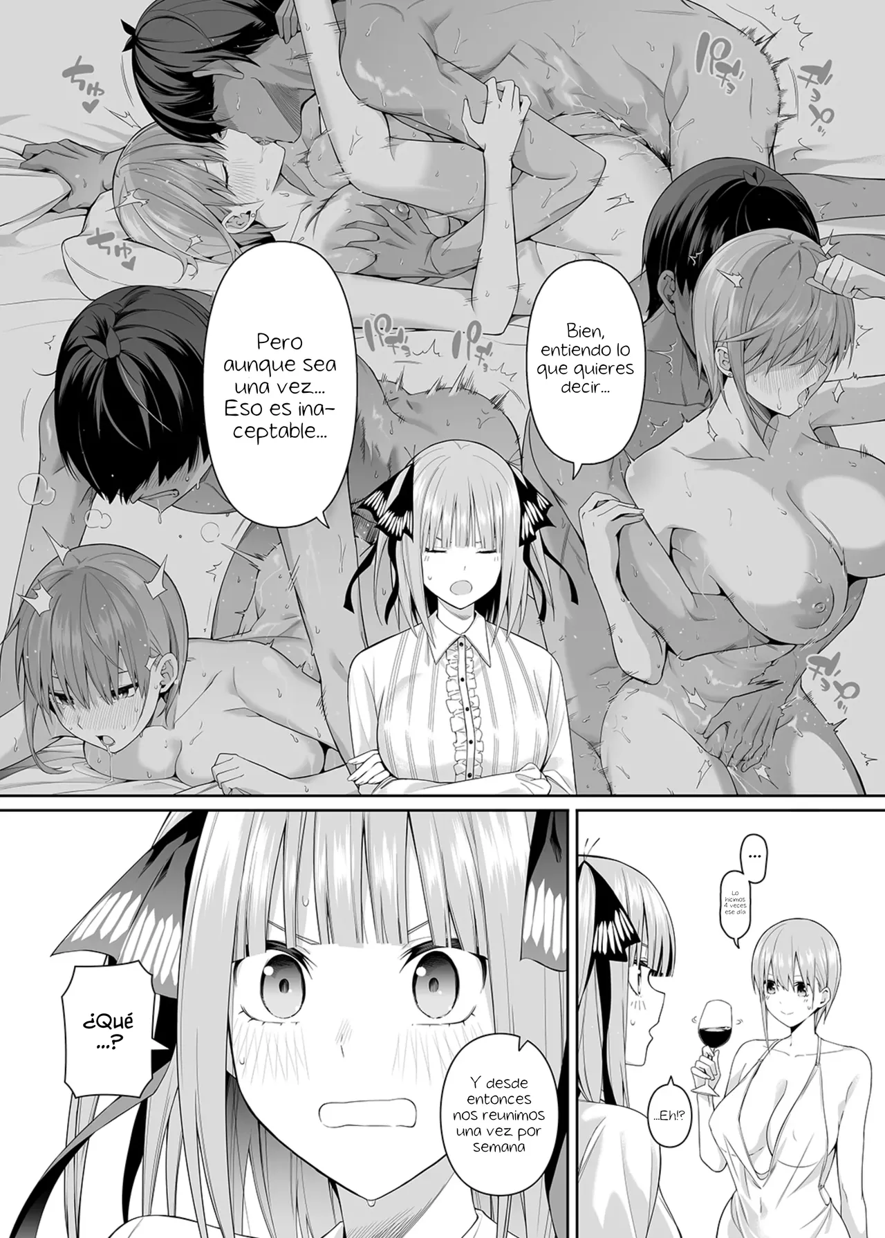 [Bad Mushrooms (Chicke III, 4why)] 1/5 no Renai Kanjou (Gotoubun no Hanayome) [Spanish] [ᗞメᗞ Ⲏⲉⲅⲟ 英雄] [Sample] [Digital] imagen número 29