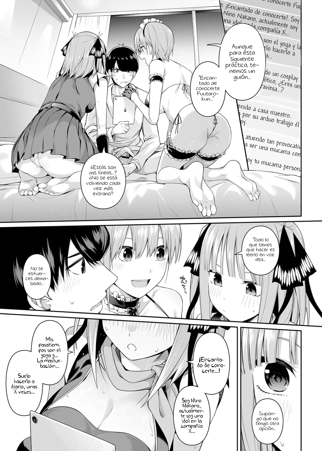 [Bad Mushrooms (Chicke III, 4why)] 1/5 no Renai Kanjou (Gotoubun no Hanayome) [Spanish] [ᗞメᗞ Ⲏⲉⲅⲟ 英雄] [Sample] [Digital] imagen número 61