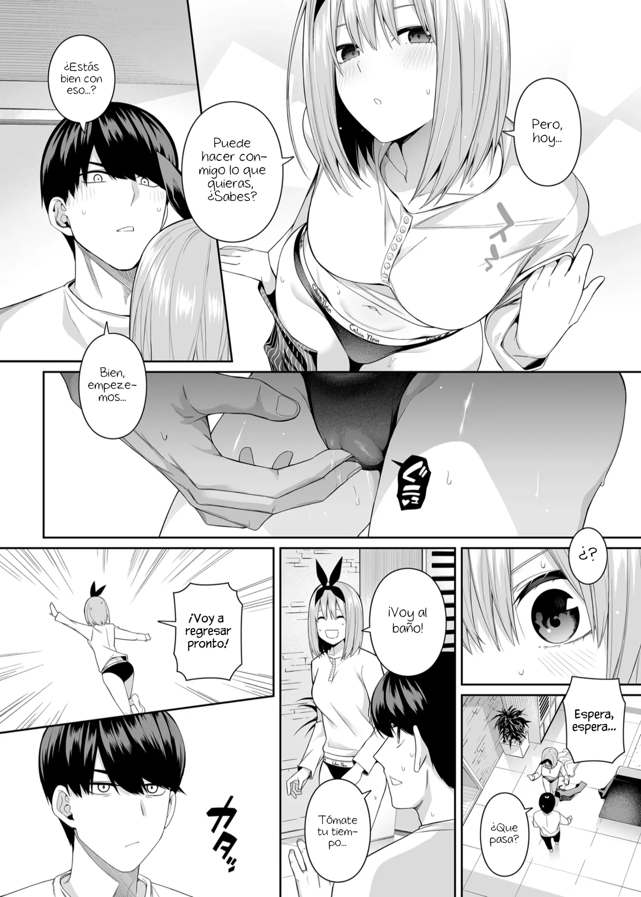 [Bad Mushrooms (Chicke III, 4why)] 1/5 no Renai Kanjou (Gotoubun no Hanayome) [Spanish] [ᗞメᗞ Ⲏⲉⲅⲟ 英雄] [Sample] [Digital] imagen número 97