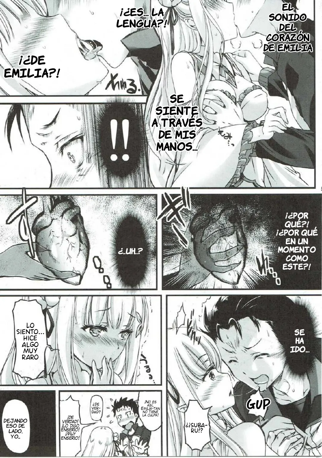 (C91) [HIGH RISK REVOLUTION (Aizawa Hiroshi)] Re:Zero kara Hajimeru Happy End!? - Re:Happy ending from zero (Re:Zero kara Hajimeru Isekai Seikatsu) [Spanish] image number 4