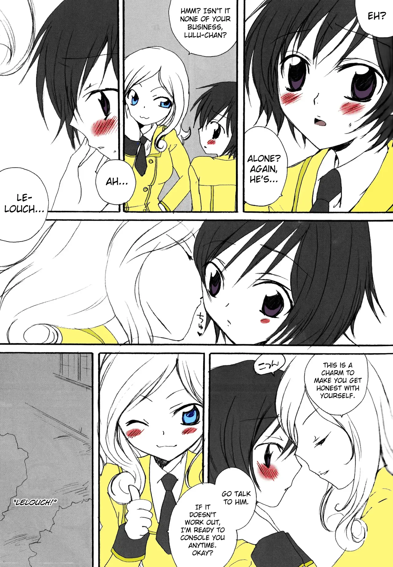 [Chikatetsu Shokudou (Masayoshi Tomoko)] Konna Lelou ga Itara Boku wa mou...!! (Code Geass: Lelouch of the Rebellion) [English] [biribiri] 11eme image