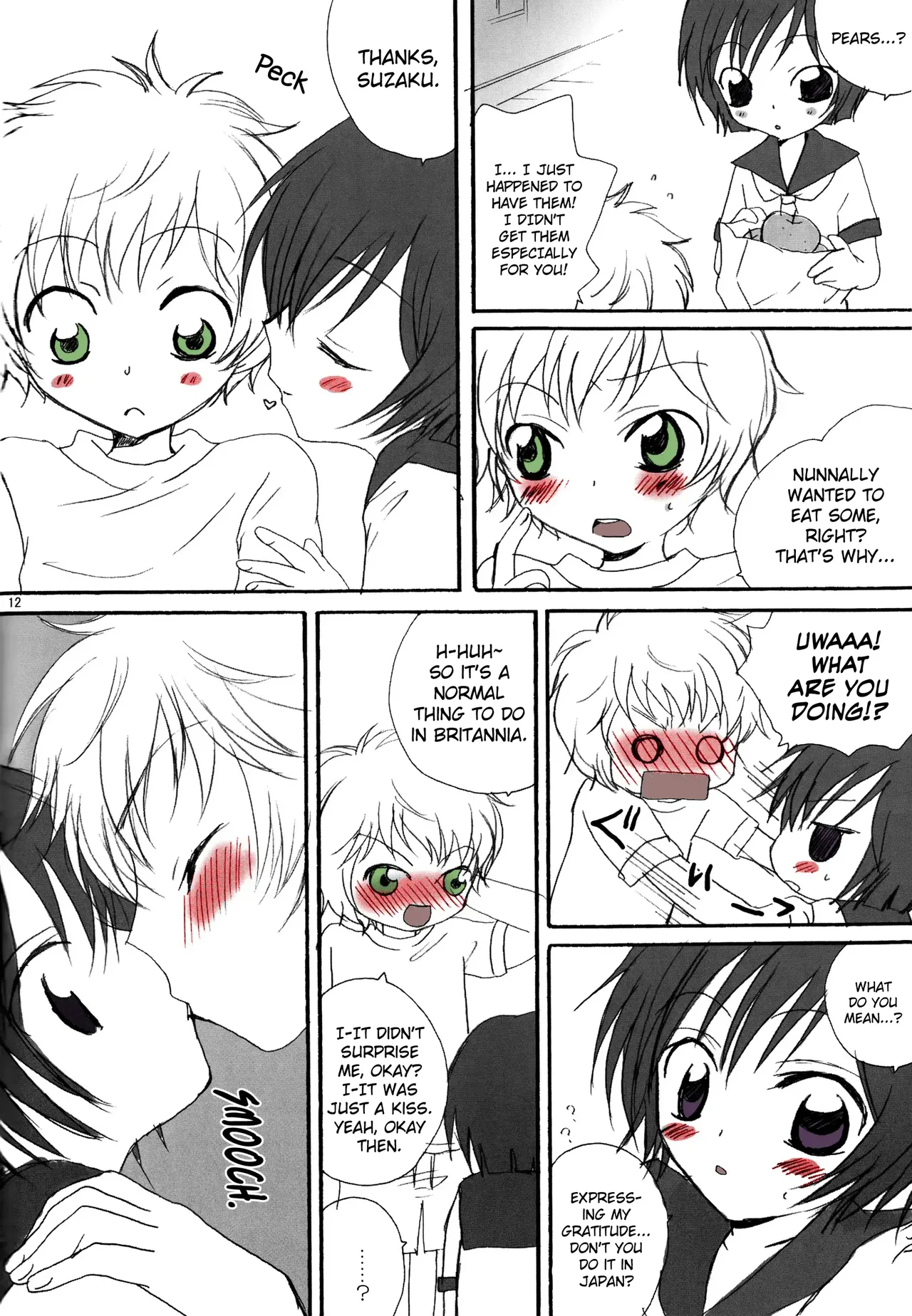 [Chikatetsu Shokudou (Masayoshi Tomoko)] Konna Lelou ga Itara Boku wa mou...!! (Code Geass: Lelouch of the Rebellion) [English] [biribiri] 12eme image