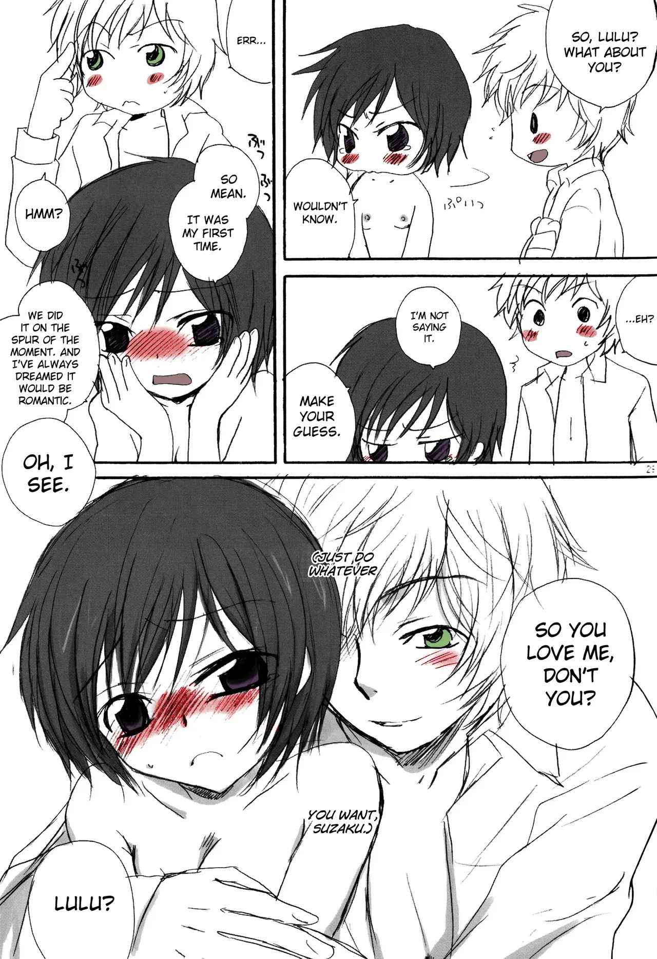 [Chikatetsu Shokudou (Masayoshi Tomoko)] Konna Lelou ga Itara Boku wa mou...!! (Code Geass: Lelouch of the Rebellion) [English] [biribiri] 29eme image