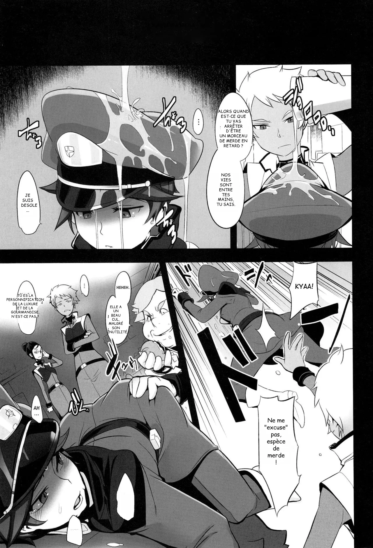(C82) [Da Hootch (ShindoL)] DAME Kanchou | Useless Captain (Gundam AGE) (French) numero di immagine  3