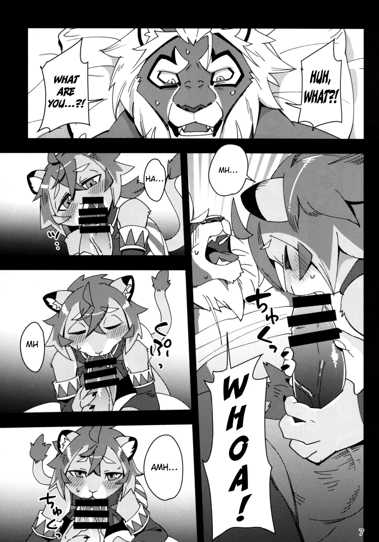 (Kemoket 11) [Harugoya (Harusuke)] Shishitantan | Lion's Glare (WORLD FLIPPER) [English] {Chin²} Bildnummer 6