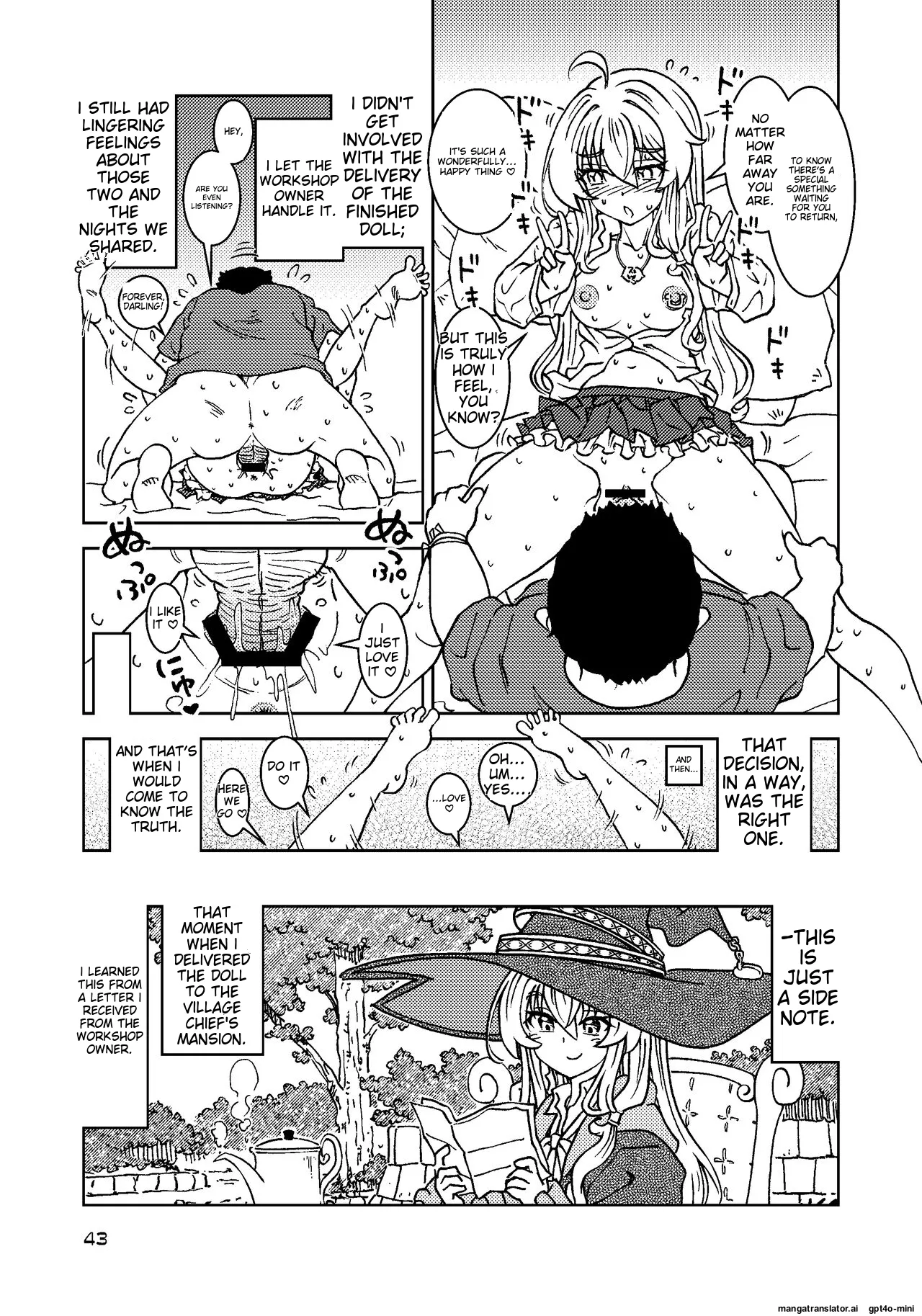 [Madakoya (Madako)] Tabitabi Nikki ni wa Shirusenakatta Koto. 5 (Majo no Tabitabi) [English] [MTL] image number 42