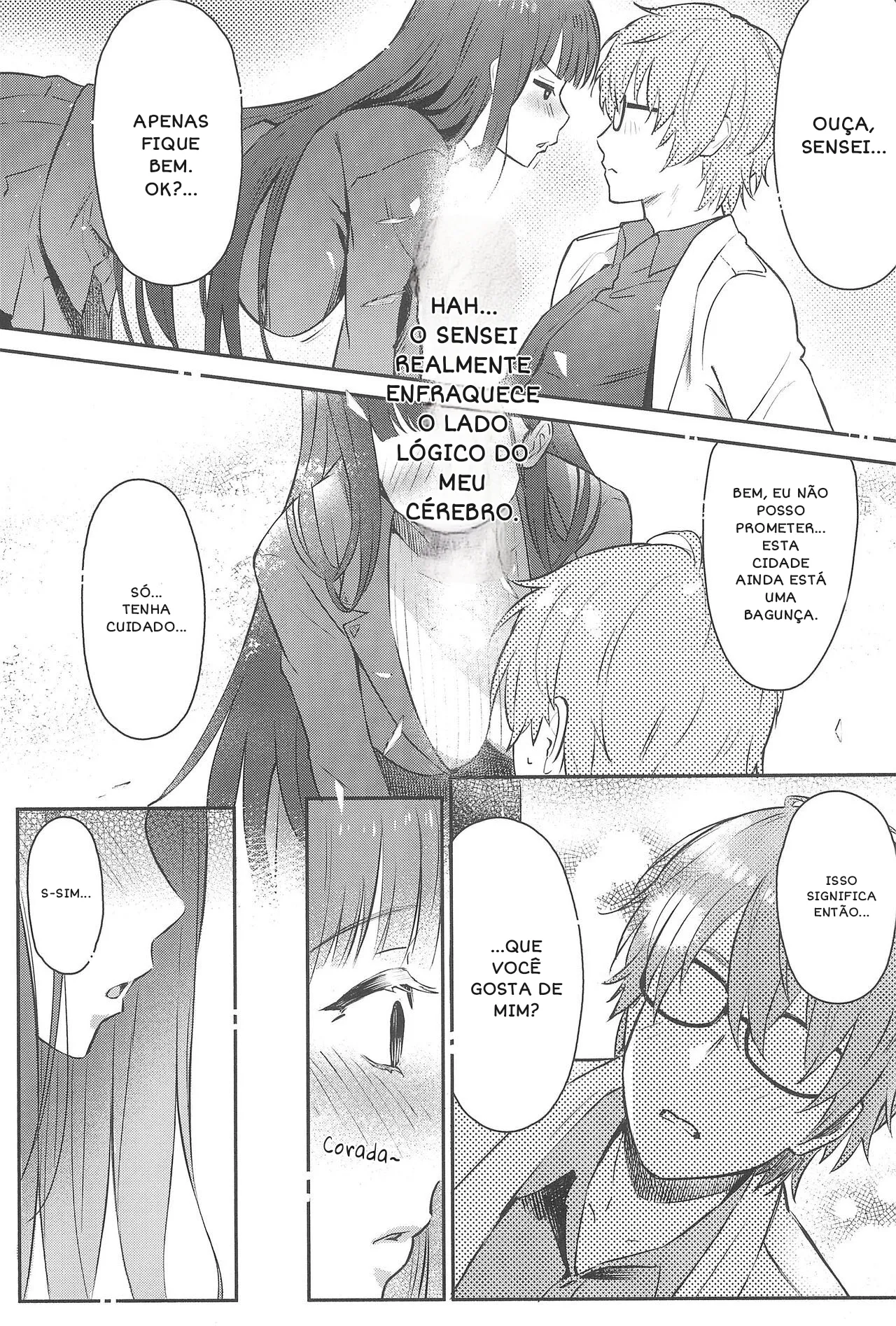 (C102) [Shiro no Ie (Yochiki)] Rio-chan wa Otosaretai - Rio Want To Be Fall in Love (Blue Archive) [pt-BR] [Bakai.org] 画像番号 7