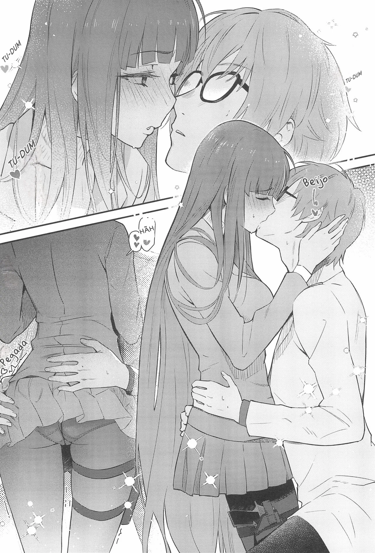 (C102) [Shiro no Ie (Yochiki)] Rio-chan wa Otosaretai - Rio Want To Be Fall in Love (Blue Archive) [pt-BR] [Bakai.org] 画像番号 8