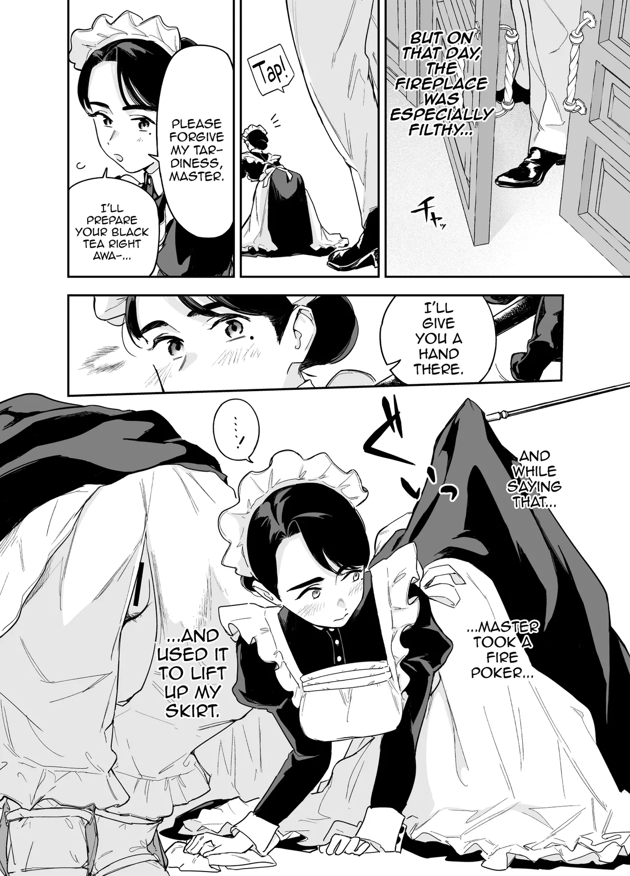 [F no Kottoubako (Onizuka Frill)] Wagaya no Housemaid Bridget Sei no Gohoushi ~Danro Souji kara Kozukuri made~ /  My Housemaid Bridget's Sexual Service ~ Everything From Fireplace Cleaning, To Babymaking  [English] {Doujins.com} imagen número 5