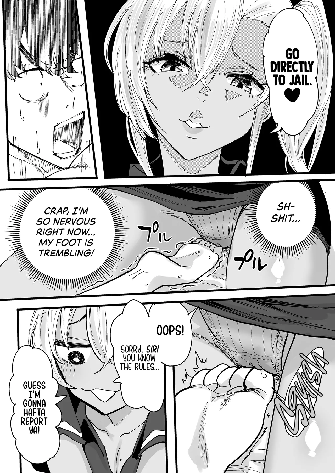 [Kurohamya (Kurosu)] Kurogal Men-esthe Jou ga Yarasetekureru Hanashi | Happy Endings with a Tanned Gyaru Massage Therapist [English] [head empty] [Digital] imagen número 12