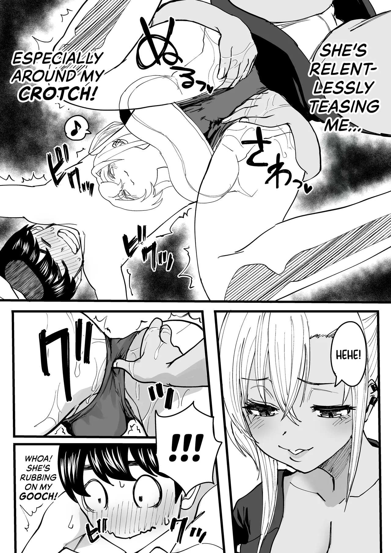 [Kurohamya (Kurosu)] Kurogal Men-esthe Jou ga Yarasetekureru Hanashi | Happy Endings with a Tanned Gyaru Massage Therapist [English] [head empty] [Digital] imagen número 18