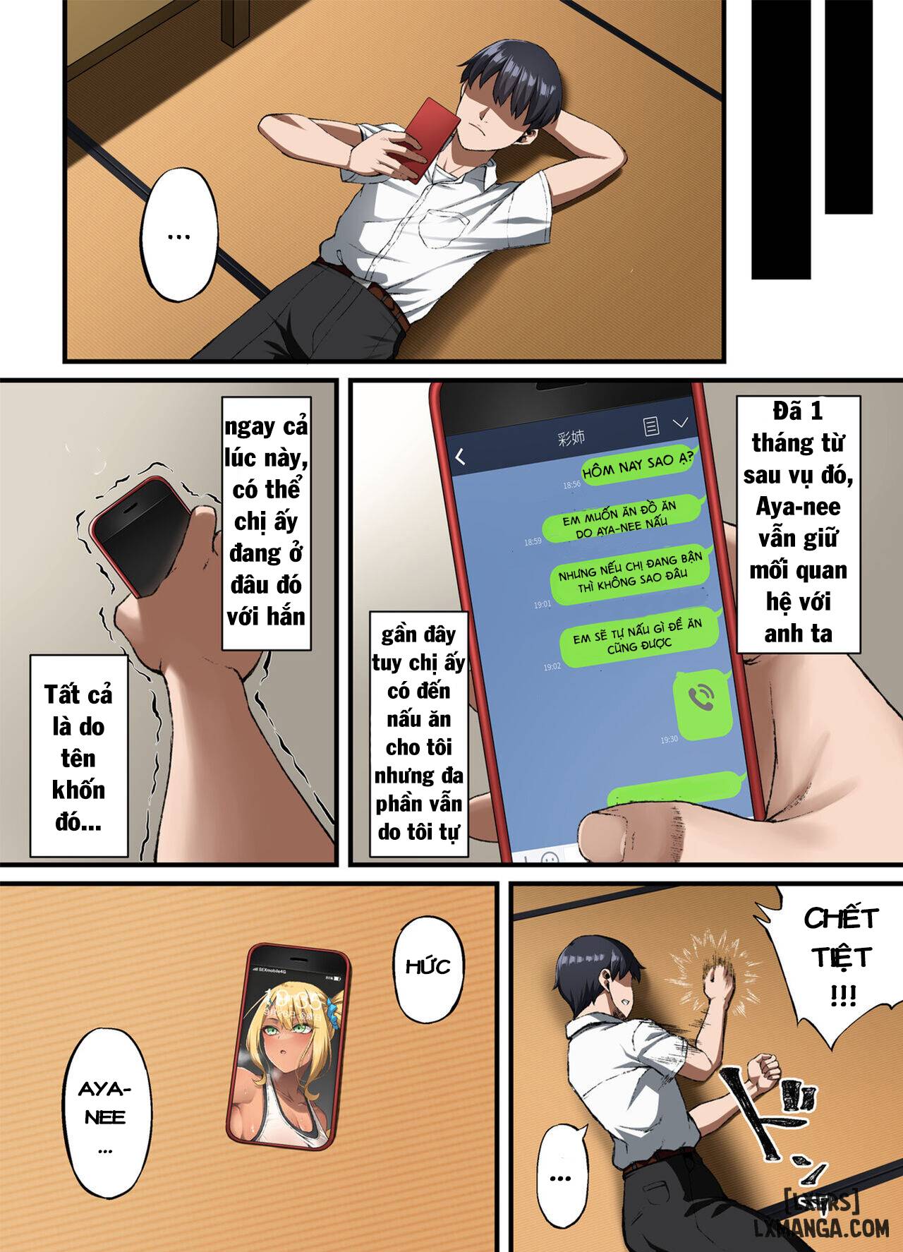 [Small Marron (Asakura Kukuri)] Haiboku. ～Boku no Aya-nee ga Ochiru made～[Vietnamese] изображение № 34