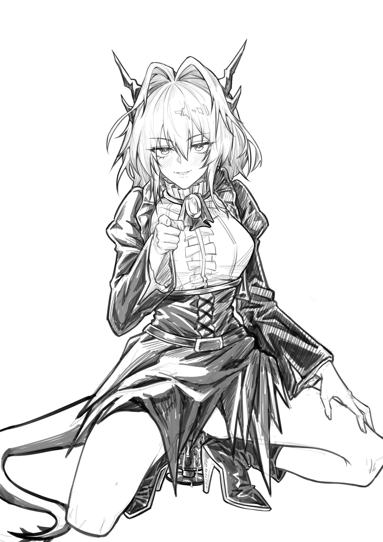 KnightFault（ダスク）·整活统领塔露拉（LC整合汉化组获权代发·明日方舟热血同人H） 图片编号 61