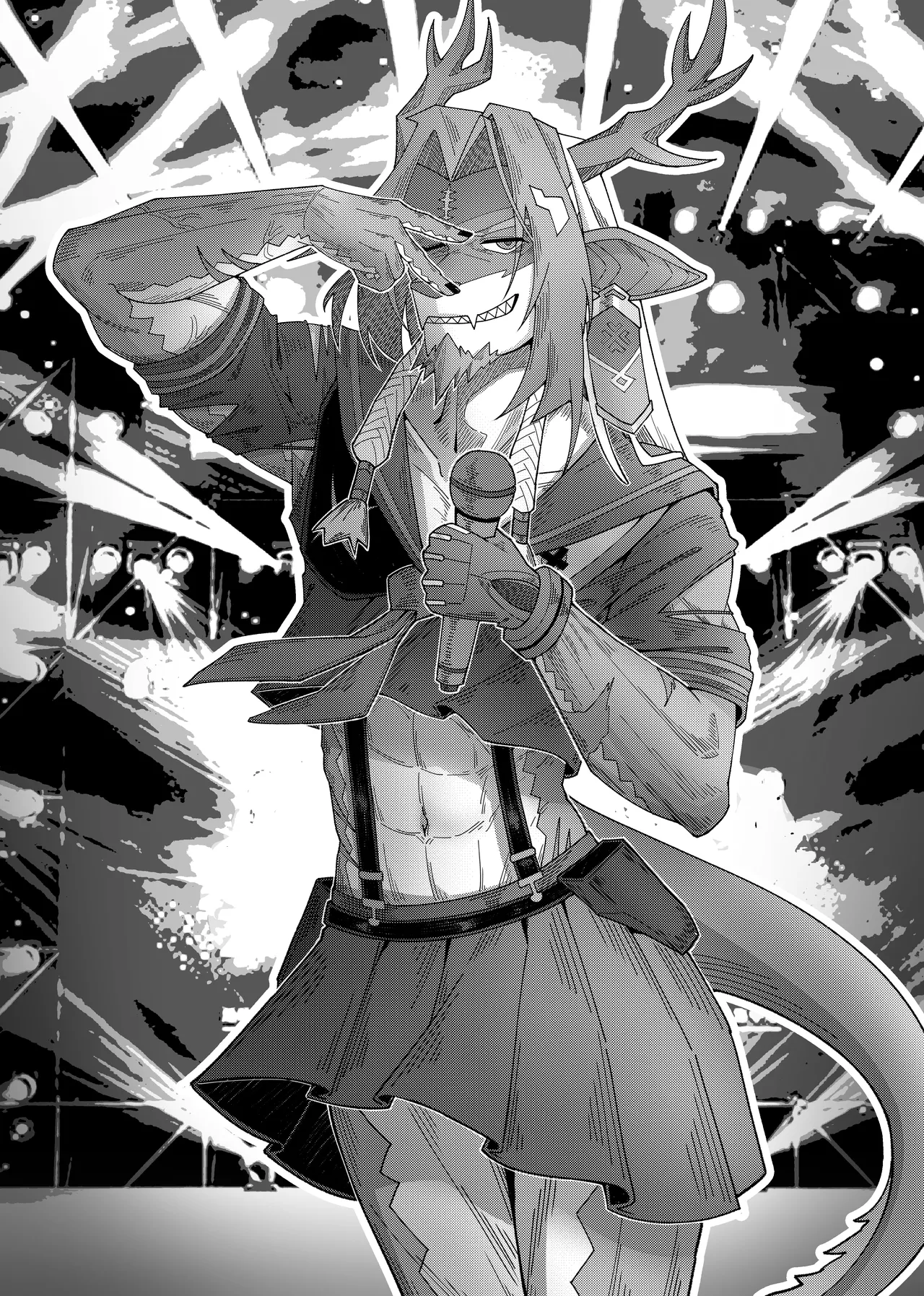 KnightFault（ダスク）·整活统领塔露拉（LC整合汉化组获权代发·明日方舟热血同人H） 图片编号 117