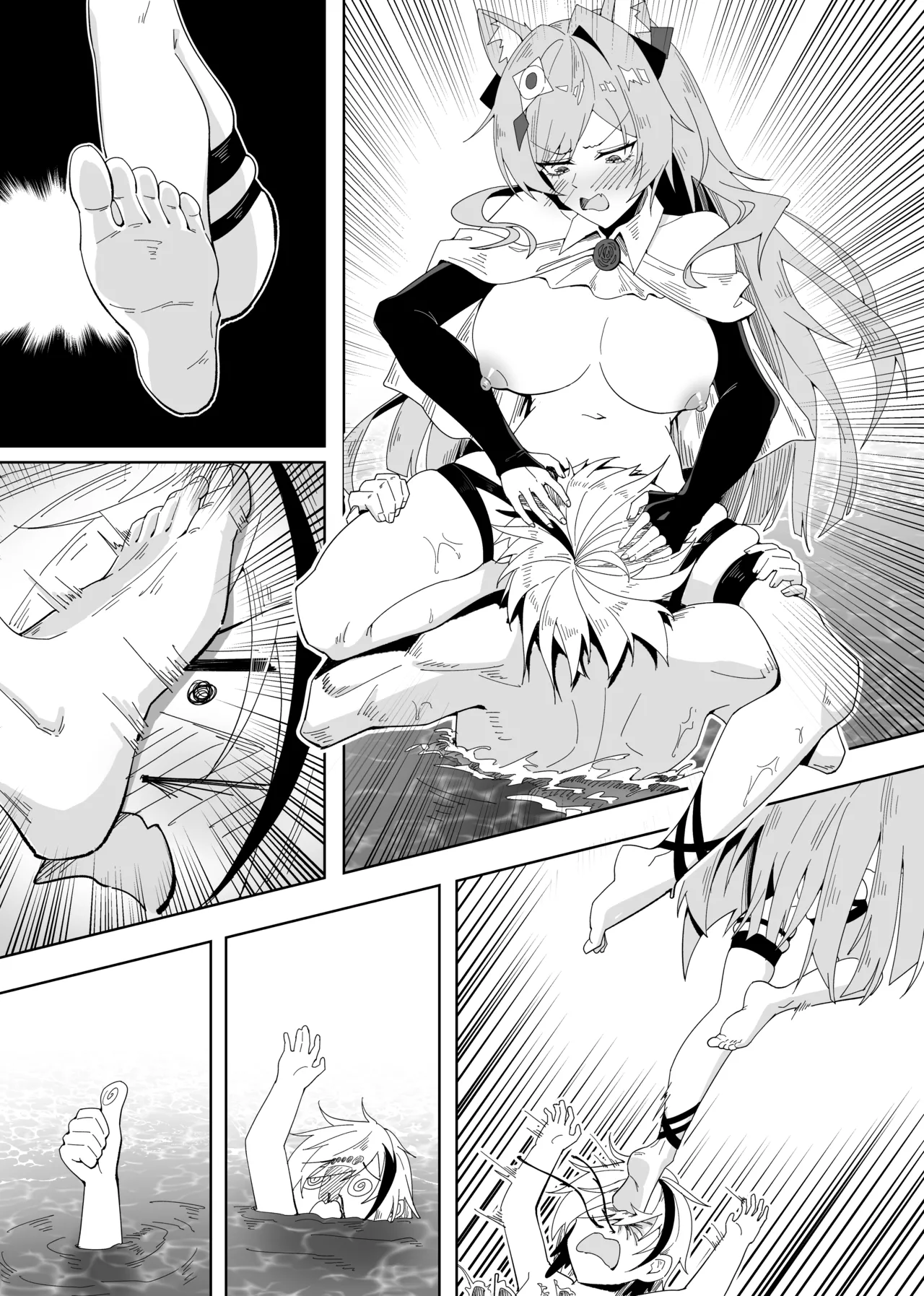 KnightFault（ダスク）·鸿雪大战小杜林（明日方舟同人H·LC整合汉化组获权代发） 图片编号 34