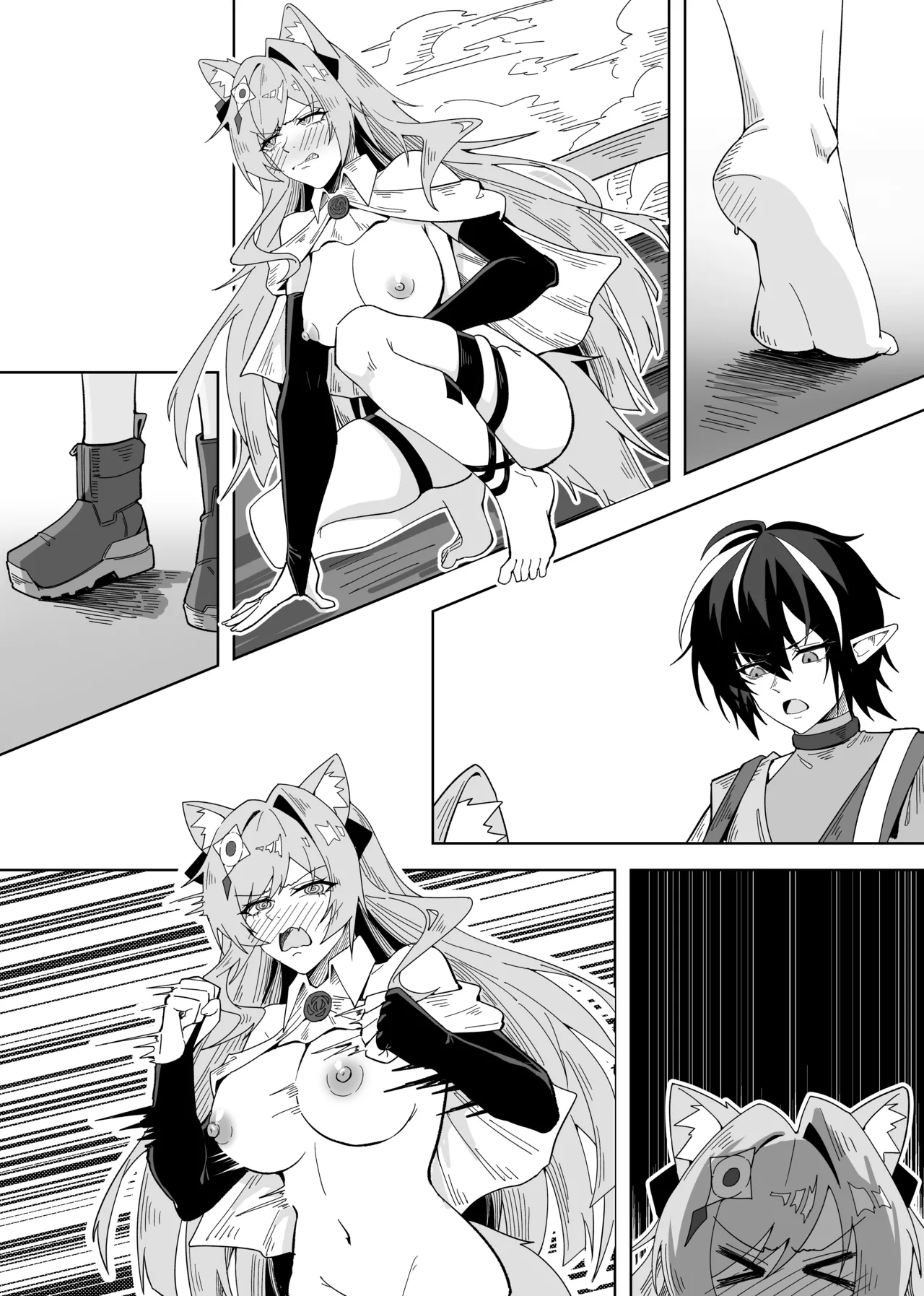 KnightFault（ダスク）·鸿雪大战小杜林（明日方舟同人H·LC整合汉化组获权代发） 图片编号 35