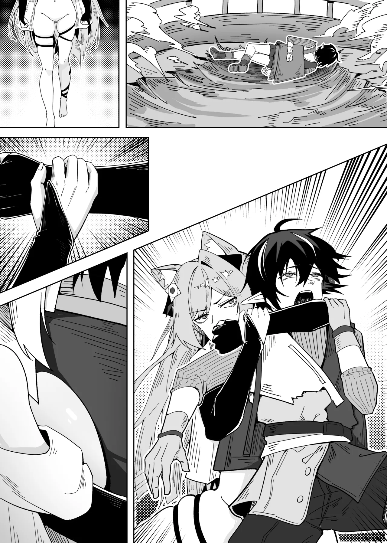 KnightFault（ダスク）·鸿雪大战小杜林（明日方舟同人H·LC整合汉化组获权代发） 图片编号 40