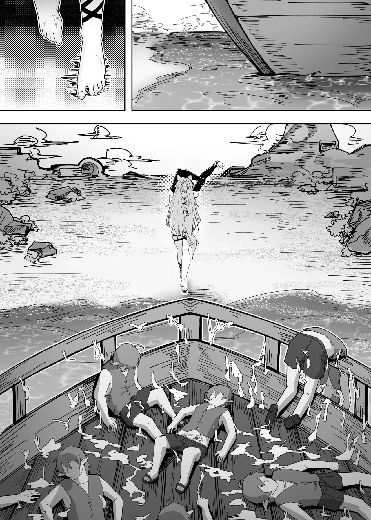 KnightFault（ダスク）·鸿雪大战小杜林（明日方舟同人H·LC整合汉化组获权代发） 图片编号 53