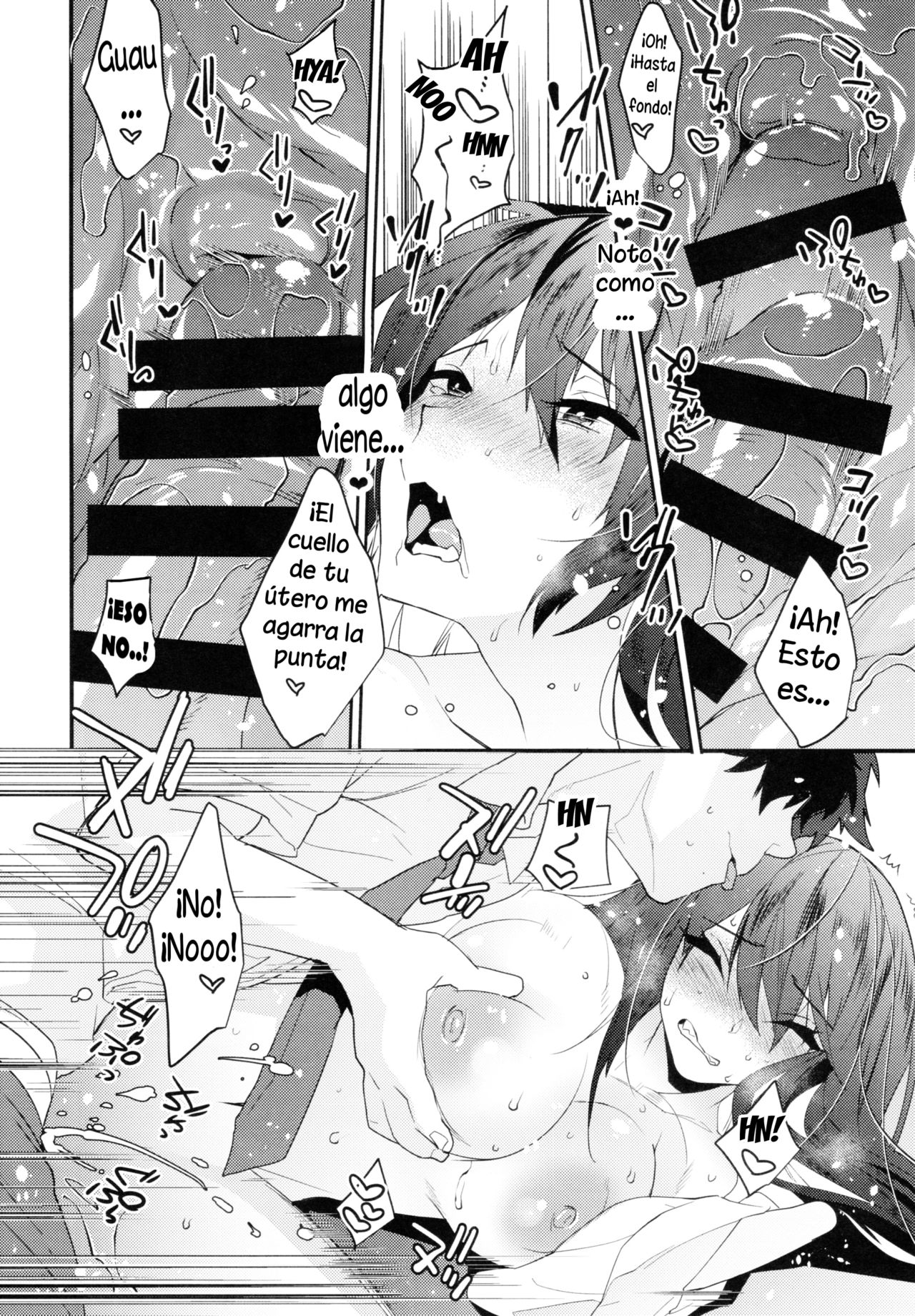 (SC2017 Autumn) [Ash wing (Makuro)] Onna ni natta Rin-kun ga Mesu ni naru made [Spanish] (Solarismaximum) image number 19