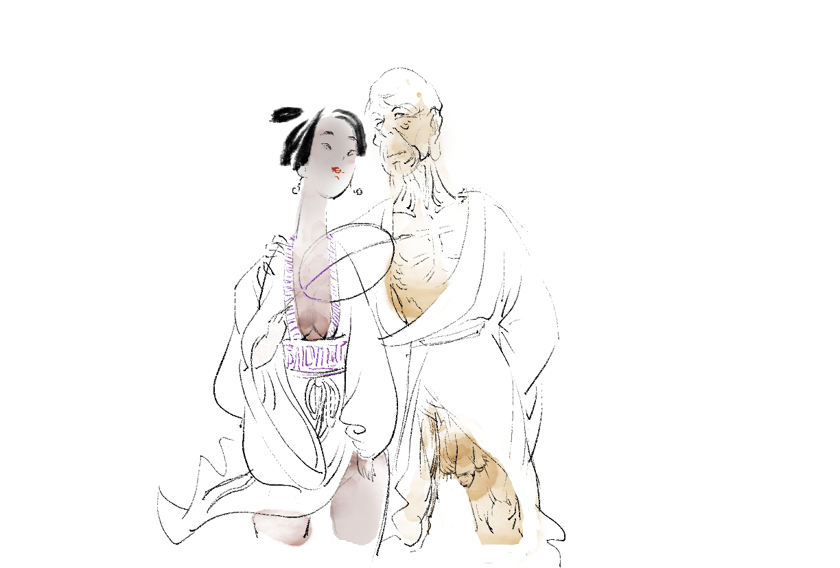 The love of the elderly image number 4