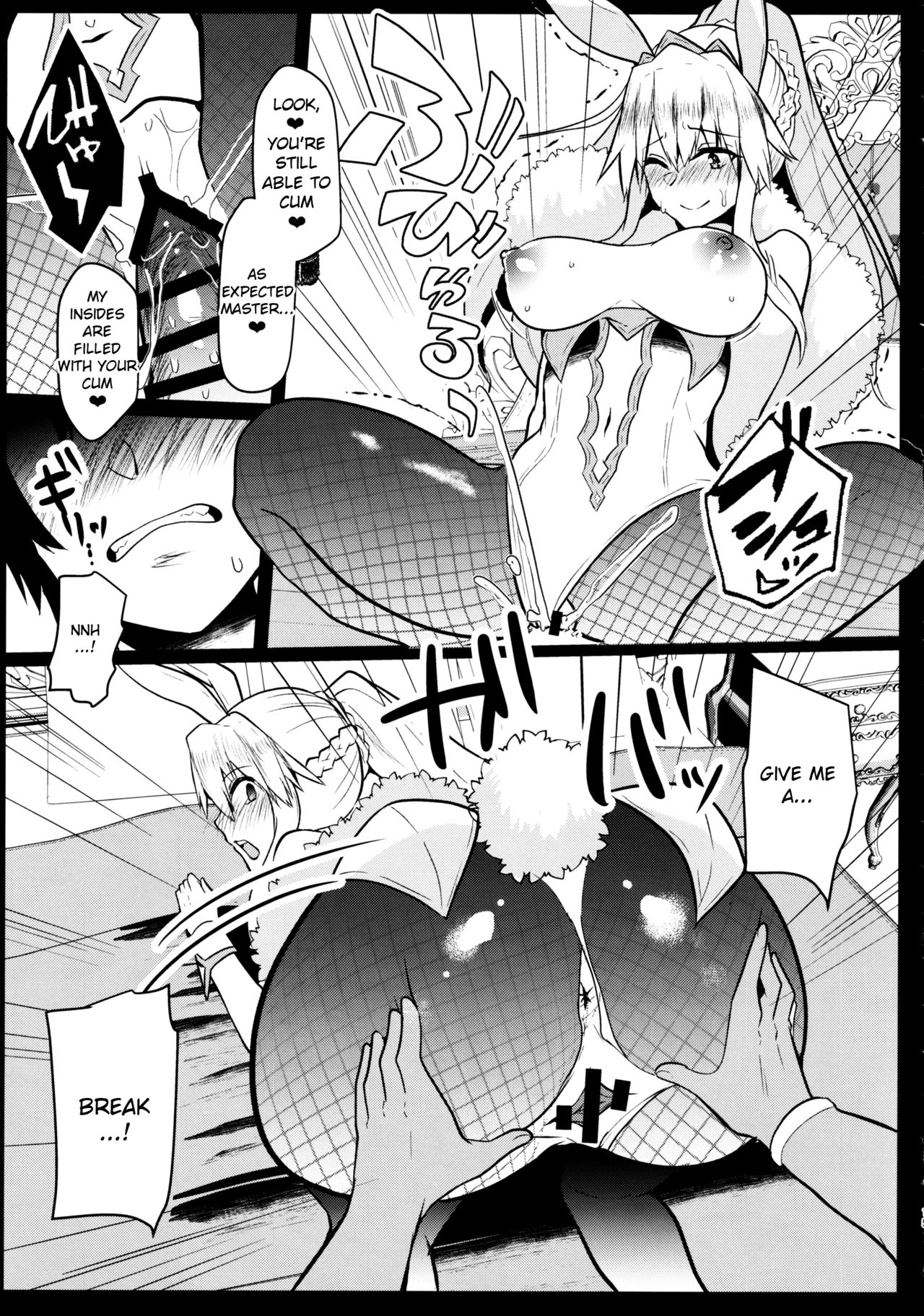 (C97) [Kuusou Monochrome (Abi)] Bunny ni Natta Artoria wa Seiyoku ga Sugoi (Fate/Grand Order) [English] [F.F.F.S.] 画像番号 14