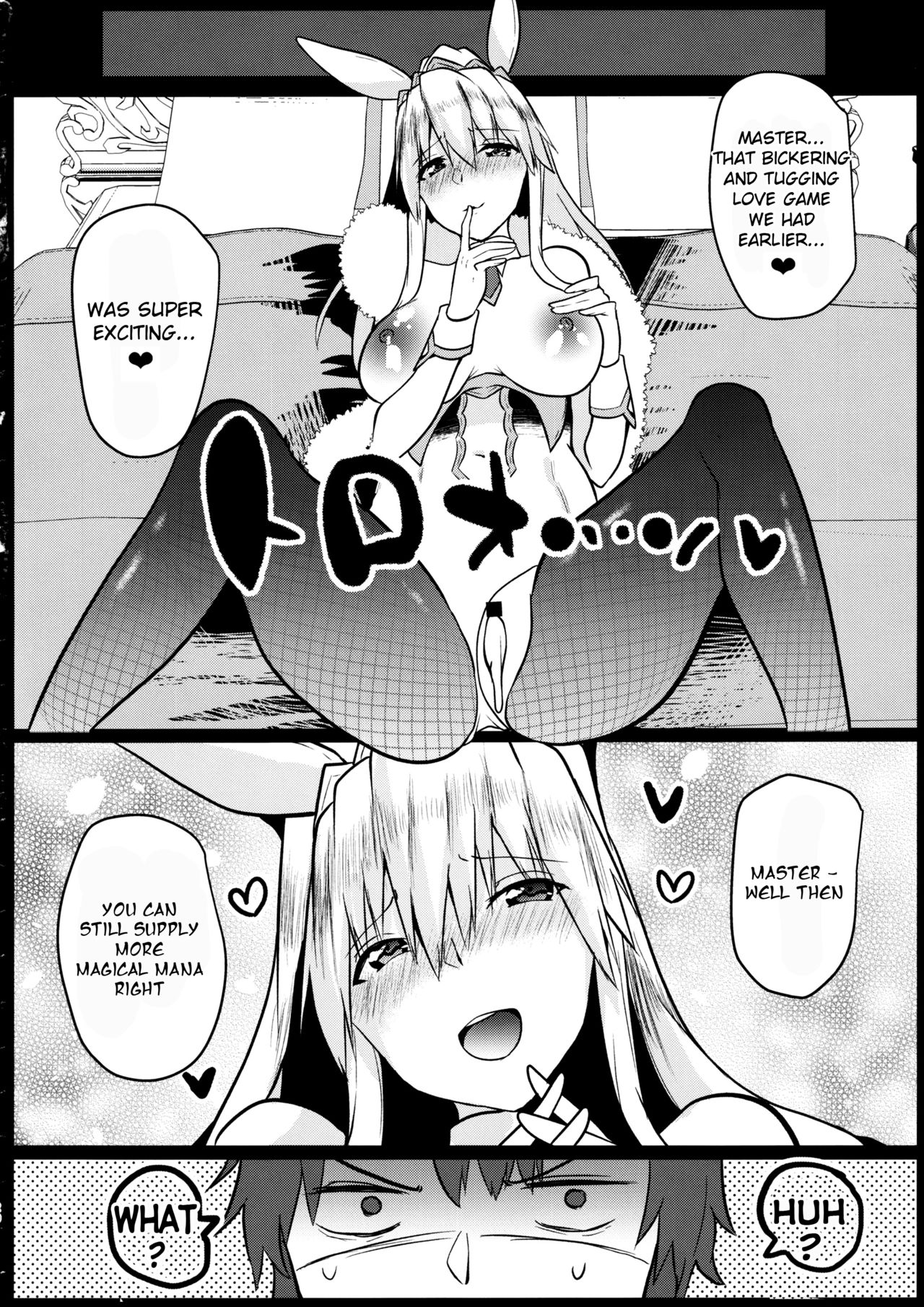 (C97) [Kuusou Monochrome (Abi)] Bunny ni Natta Artoria wa Seiyoku ga Sugoi (Fate/Grand Order) [English] [F.F.F.S.] 画像番号 19