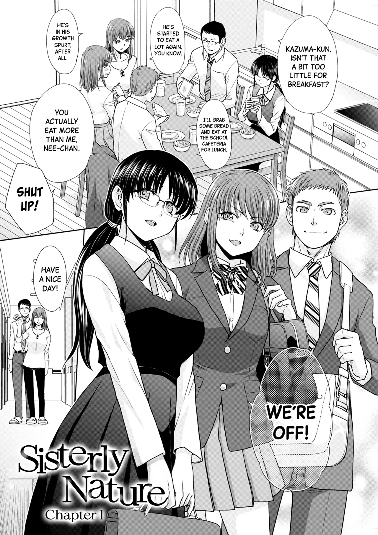 [Itaba Hiroshi] Ane Zokusei | Sisterly Nature Ch.1-4 [English] [Black Grimoires] [Decensored] [Digital] 图片编号 3