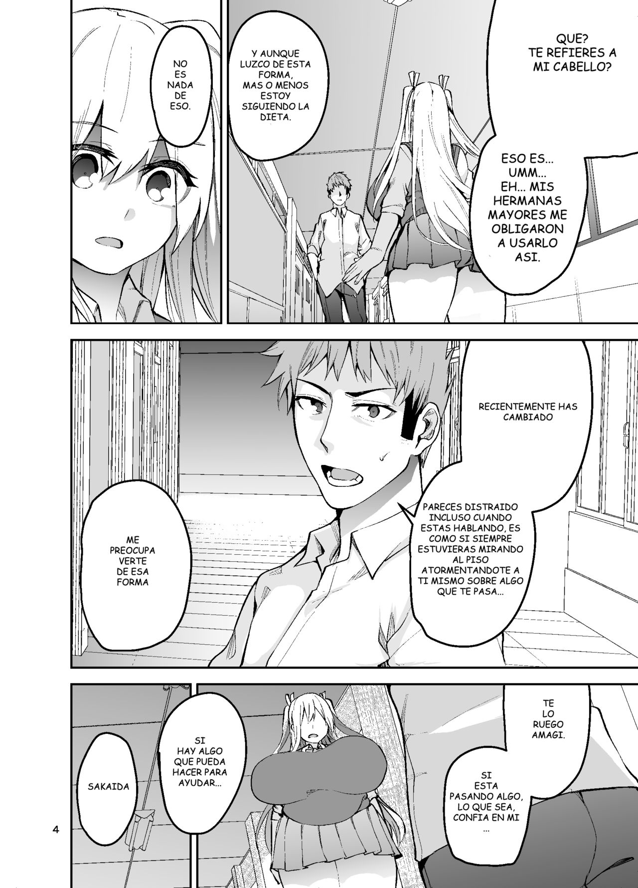 [Wakuseiburo (cup-chan)] TS Musume Kodama-chan to H! Sono 2 | TS Girl Kodama-chan and Ecchi! Part 2 [Spanish] [Digital] 图片编号 5