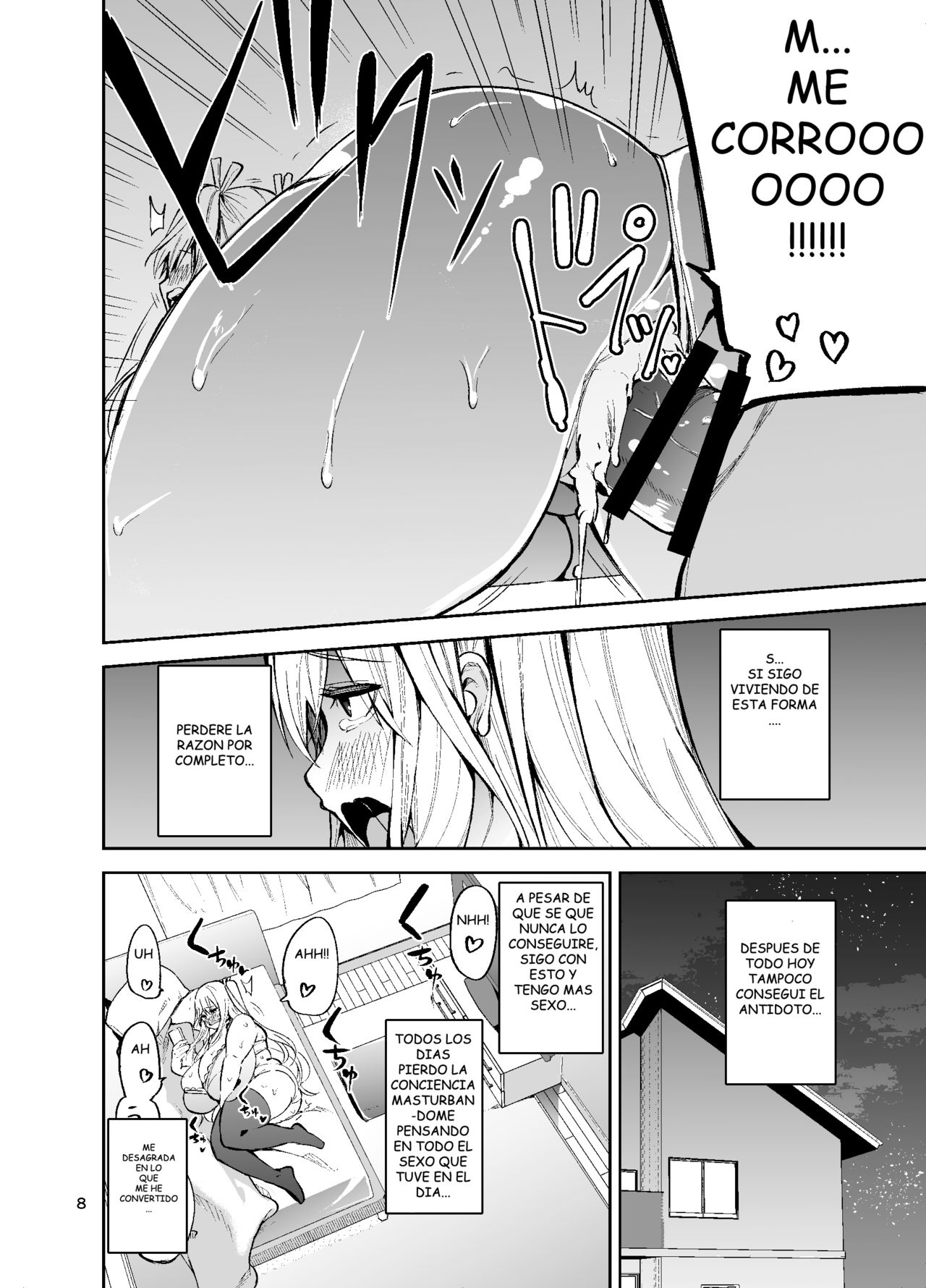 [Wakuseiburo (cup-chan)] TS Musume Kodama-chan to H! Sono 2 | TS Girl Kodama-chan and Ecchi! Part 2 [Spanish] [Digital] 图片编号 9