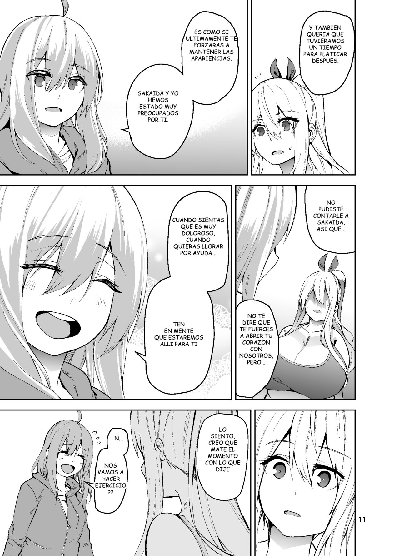 [Wakuseiburo (cup-chan)] TS Musume Kodama-chan to H! Sono 2 | TS Girl Kodama-chan and Ecchi! Part 2 [Spanish] [Digital] 图片编号 12