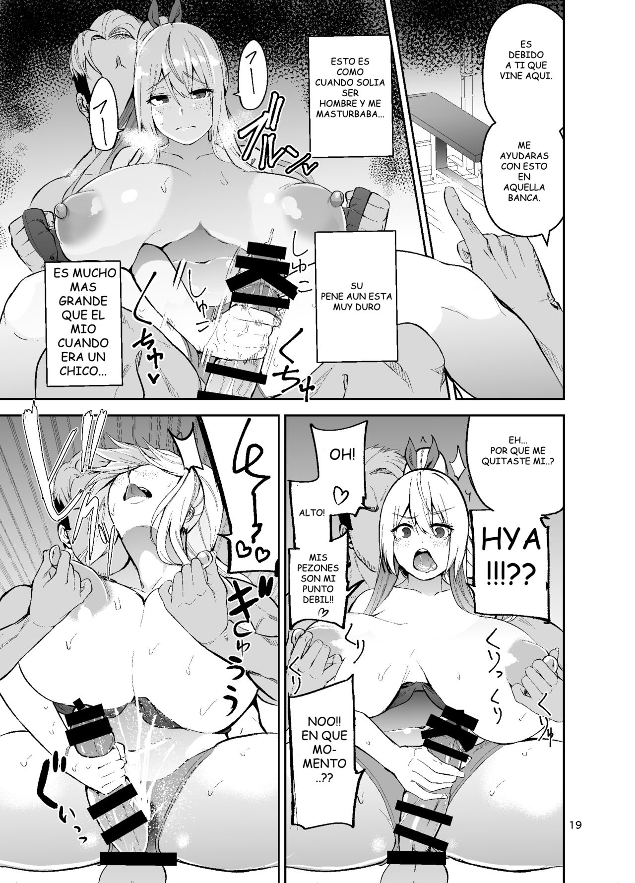 [Wakuseiburo (cup-chan)] TS Musume Kodama-chan to H! Sono 2 | TS Girl Kodama-chan and Ecchi! Part 2 [Spanish] [Digital] 图片编号 20