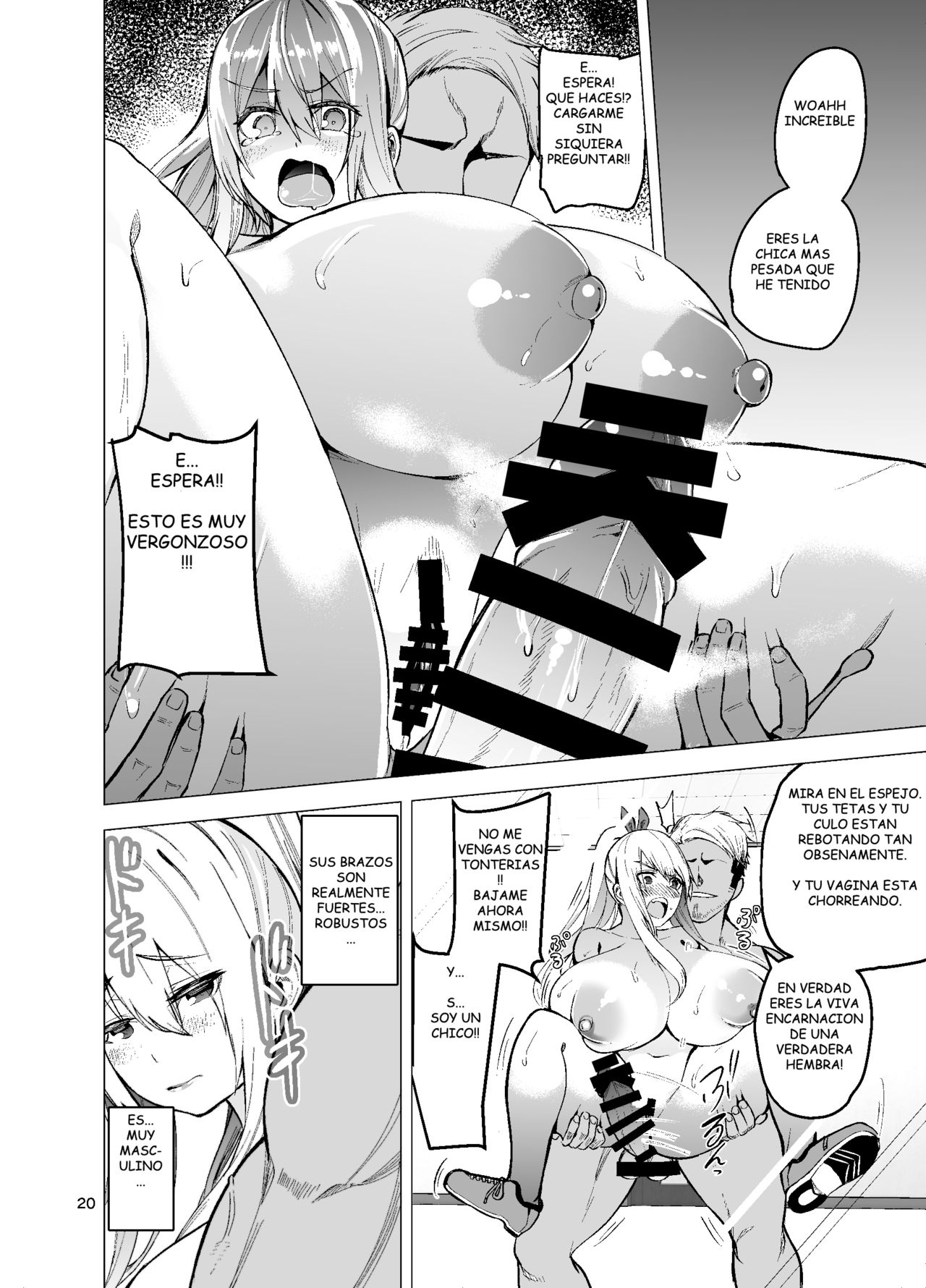 [Wakuseiburo (cup-chan)] TS Musume Kodama-chan to H! Sono 2 | TS Girl Kodama-chan and Ecchi! Part 2 [Spanish] [Digital] 图片编号 21