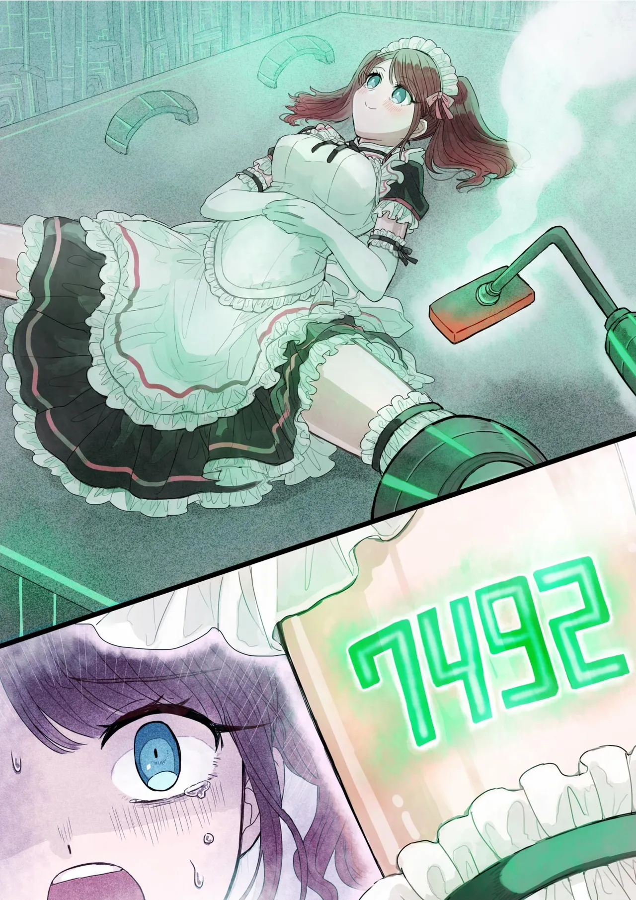 【ロボット化】メイド喫茶のアルバイト Robotization  Part-time job at a maid cafe OPQ mall 图片编号 29