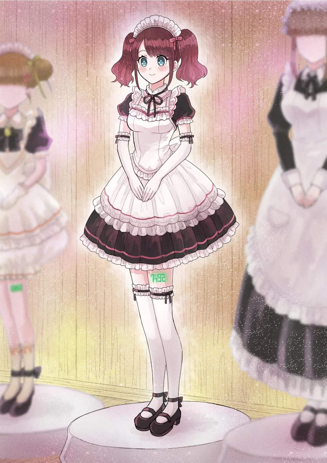 【ロボット化】メイド喫茶のアルバイト Robotization  Part-time job at a maid cafe OPQ mall 图片编号 64