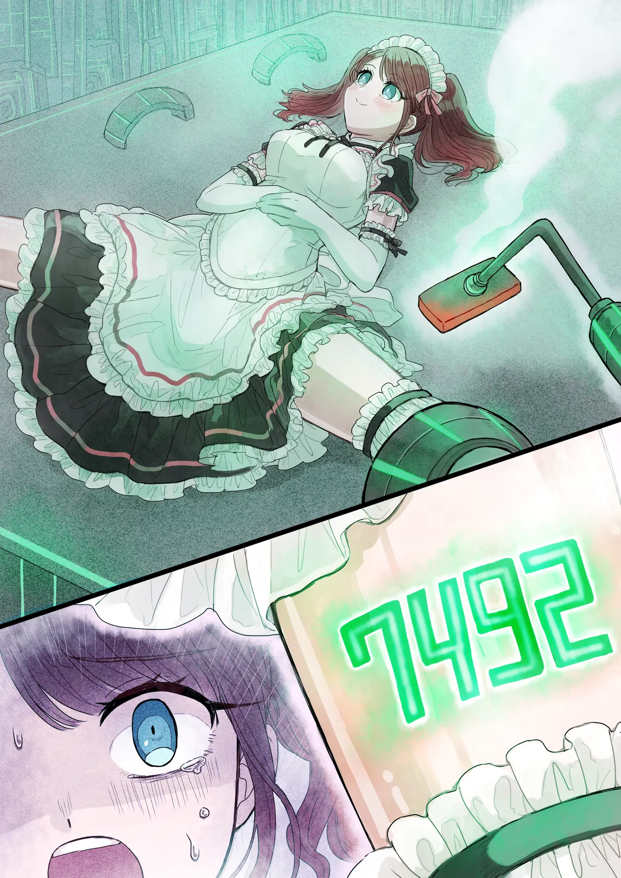 【ロボット化】メイド喫茶のアルバイト Robotization  Part-time job at a maid cafe OPQ mall 图片编号 66