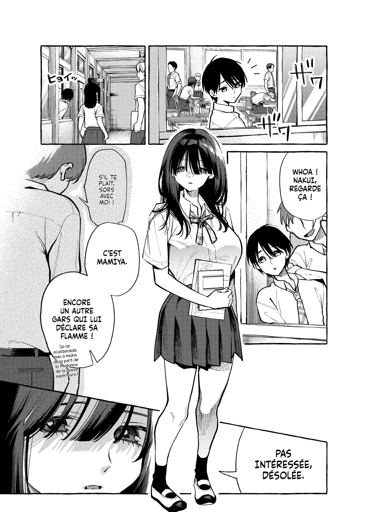 [Konoshiro Shinko (Yamagara Tasuku, Karasuma Yayoi)] Tonari no Seki no Mamiya-san - Mamiya shows off her boobs. [French] [Histoire d'Hentai] [Digital] numero di immagine  3