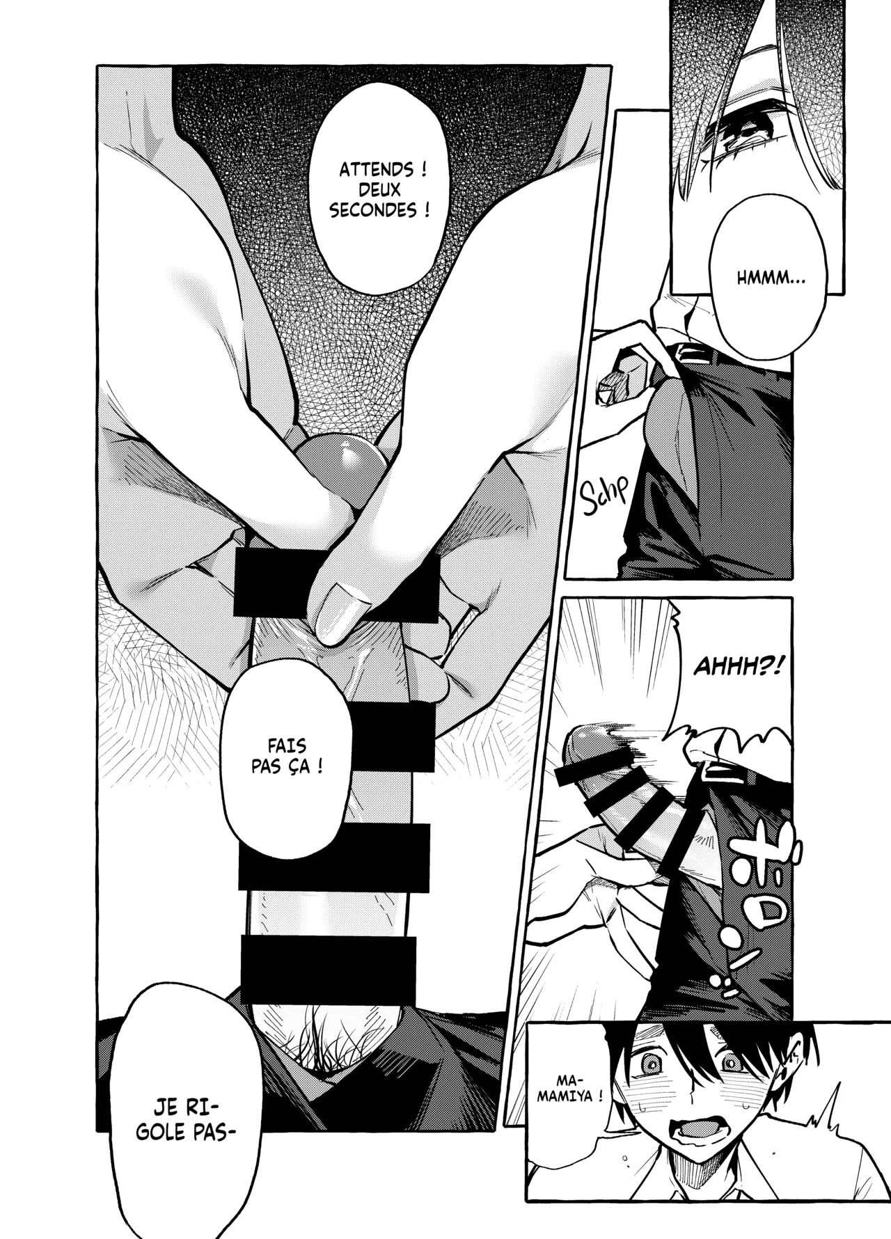 [Konoshiro Shinko (Yamagara Tasuku, Karasuma Yayoi)] Tonari no Seki no Mamiya-san - Mamiya shows off her boobs. [French] [Histoire d'Hentai] [Digital] numero di immagine  20