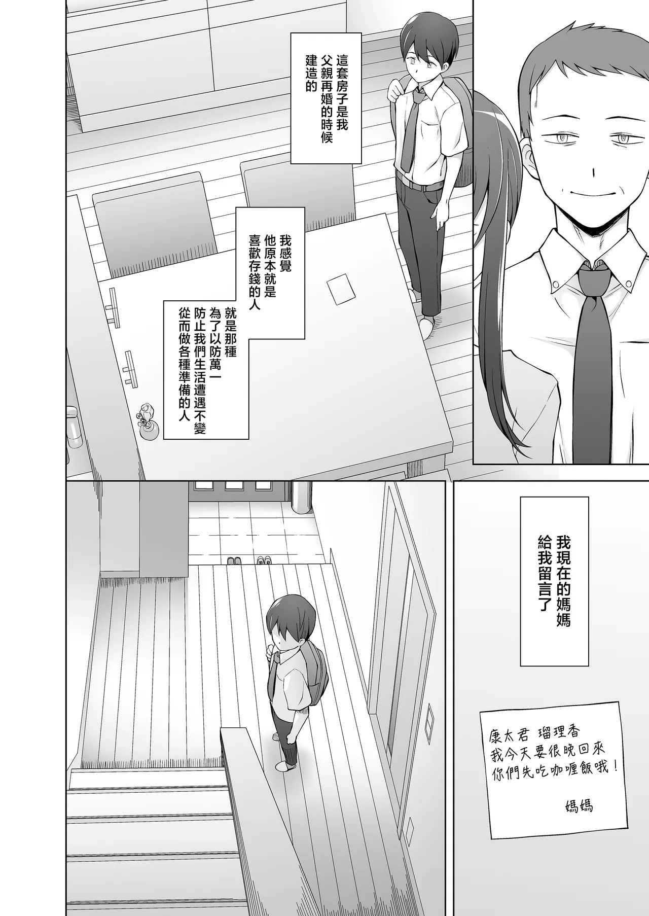 [Garakuta Shoujo (Miito Shido)] Ore no Atarashii Mama to Imoto ga Mechakucha Motomete Kuru [Chinese] image number 6