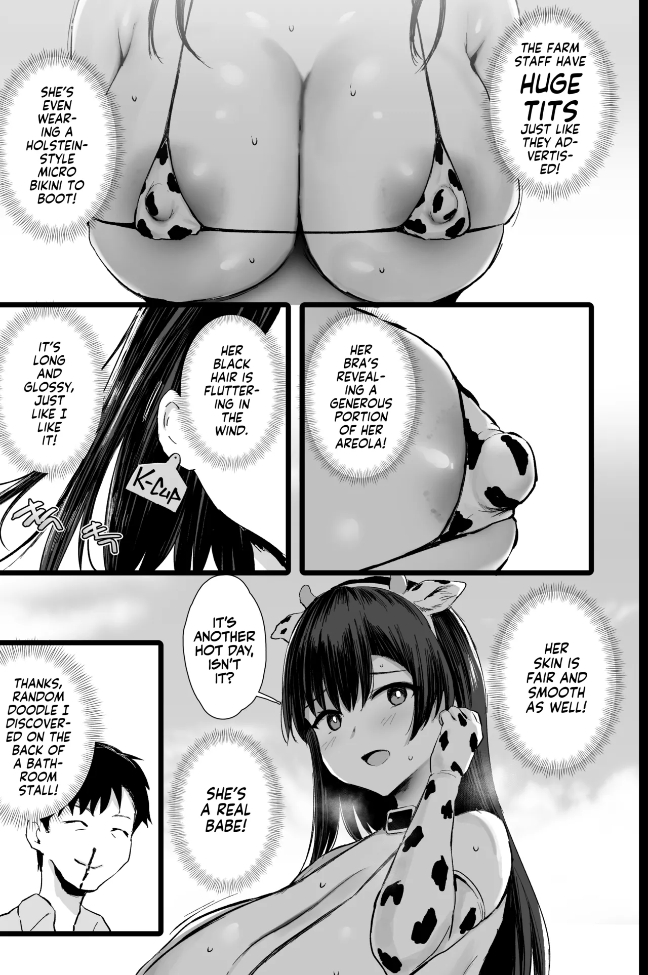 [Jack to Nicholson (NoriPachi)] Tanetsuke mo Dekiru Fureai Bokujou Taiken. | Hands-on Milking Workshop! [English] [Team Rabu2] [Decensored] [Digital] numero di immagine  4