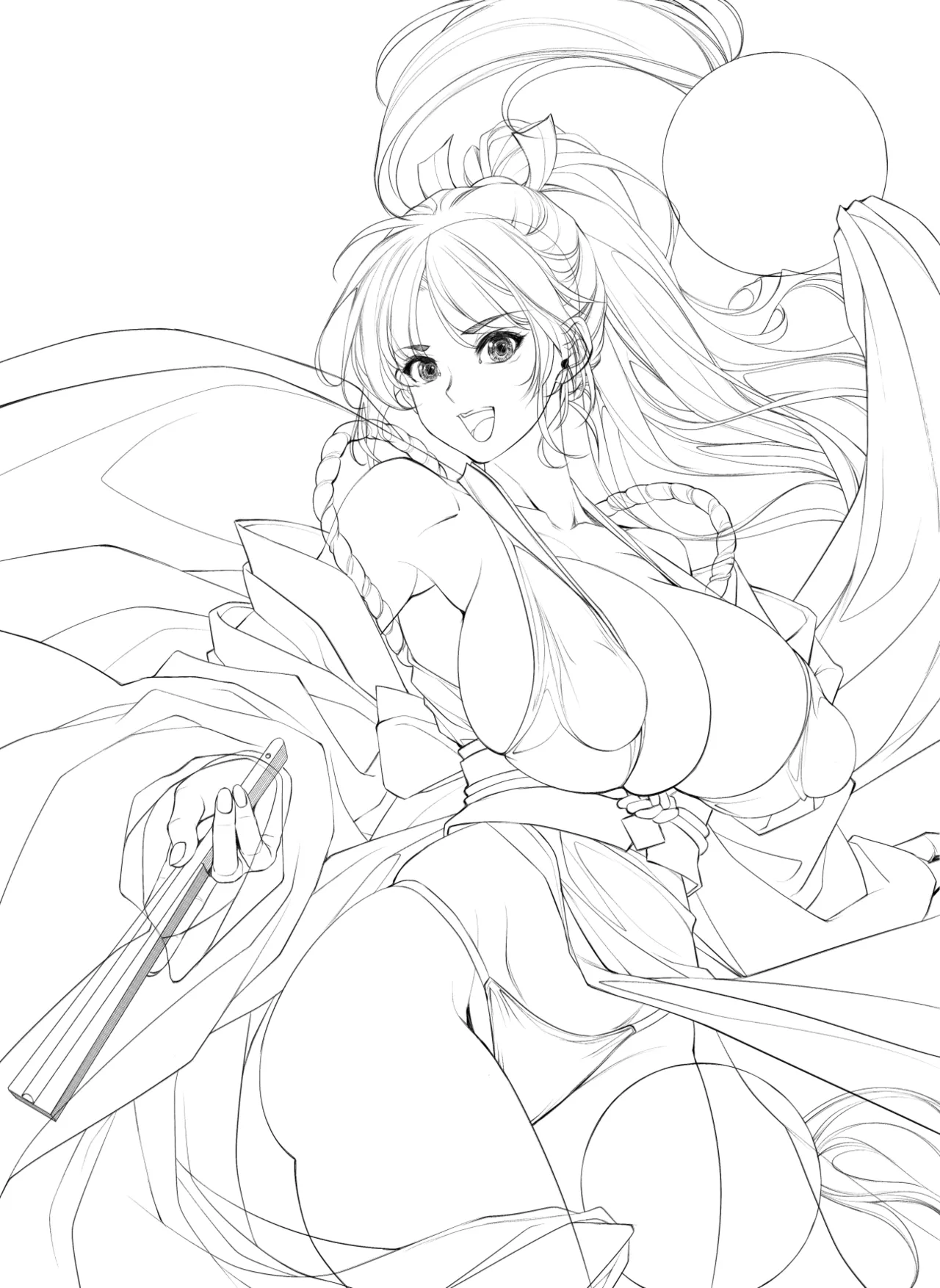 [Ear Garden (Hozono)] Ecchi Sketch One Book (Fatal Fury) [Digital][Chinese] изображение № 2