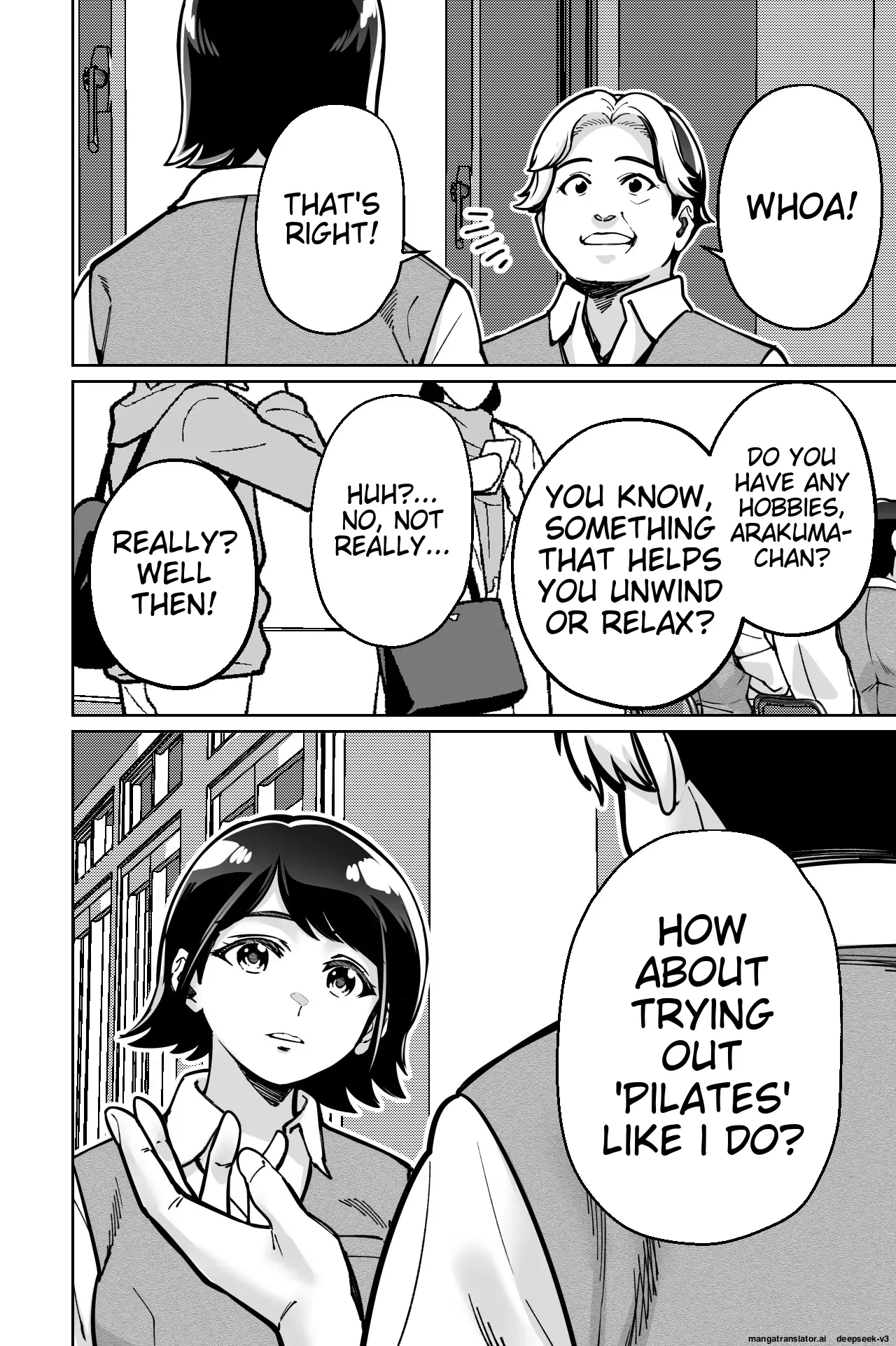 [Tokamosu] Saimin Pilates -Wakazuma, Online Lesson Koushi no Saiminjutsu ni Hamaru- | Hypnotic Pilates - A young wife gets hooked on the hypnosis of her online lesson instructor [English] image number 12