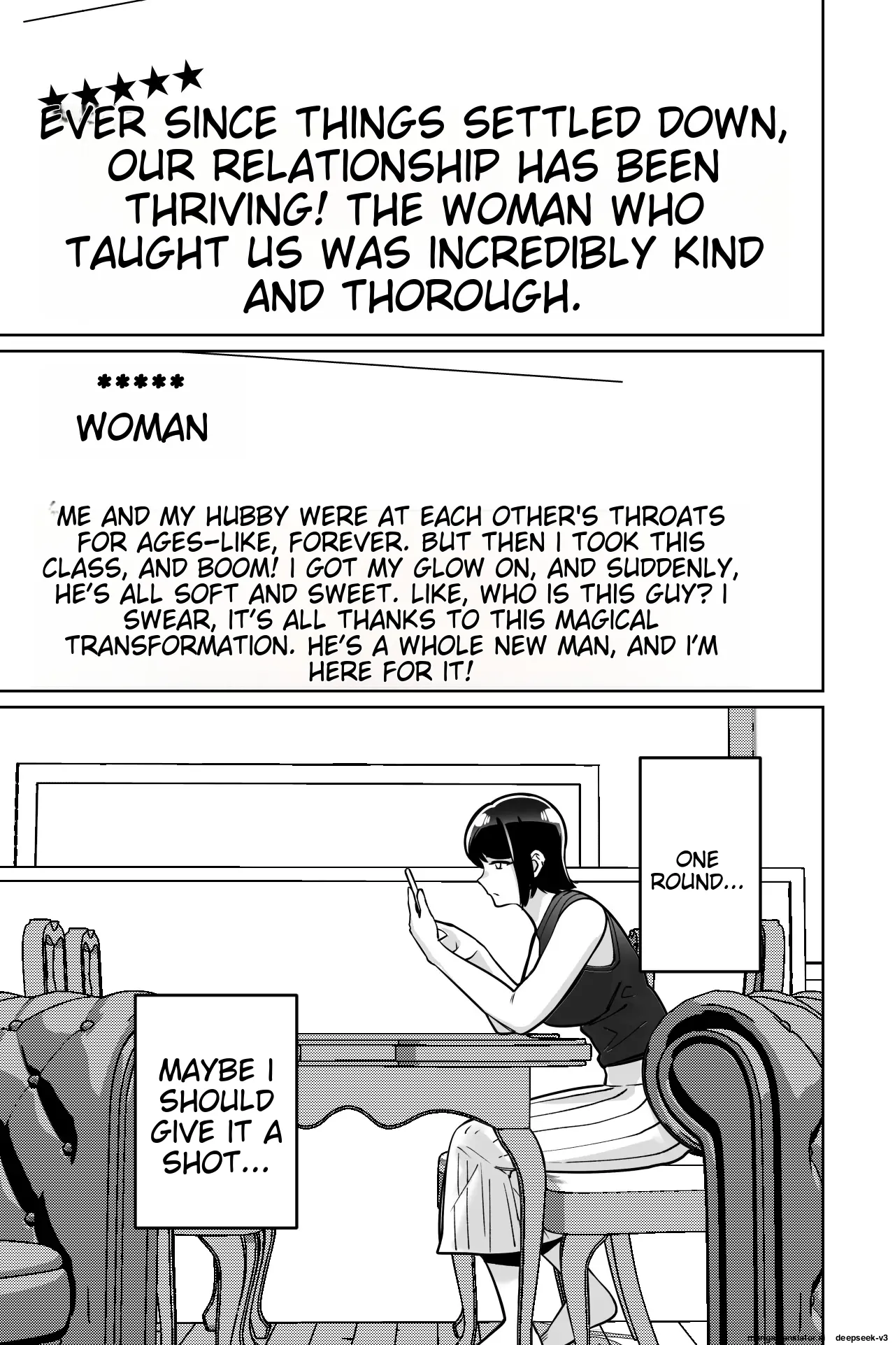 [Tokamosu] Saimin Pilates -Wakazuma, Online Lesson Koushi no Saiminjutsu ni Hamaru- | Hypnotic Pilates - A young wife gets hooked on the hypnosis of her online lesson instructor [English] image number 19