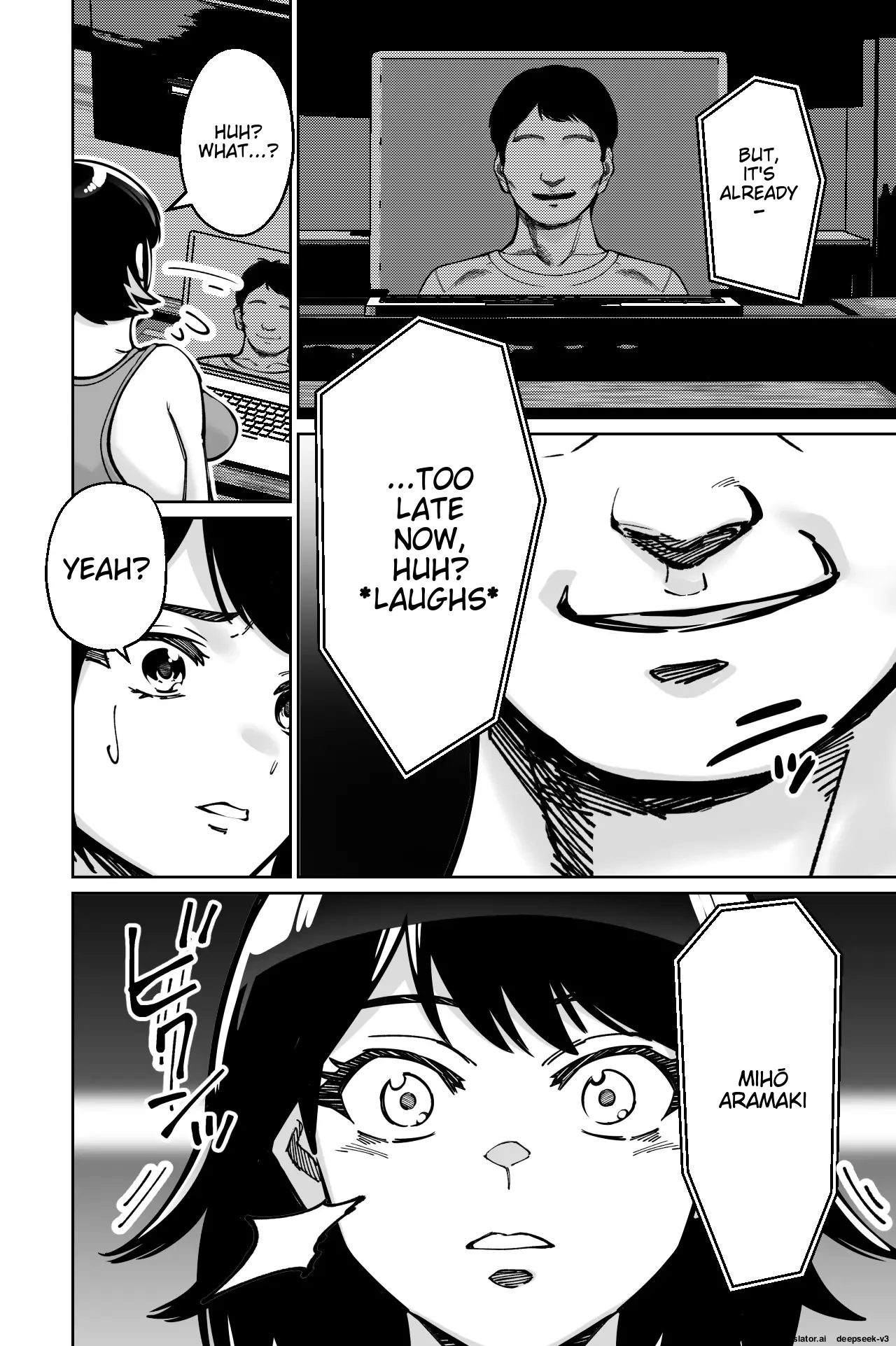 [Tokamosu] Saimin Pilates -Wakazuma, Online Lesson Koushi no Saiminjutsu ni Hamaru- | Hypnotic Pilates - A young wife gets hooked on the hypnosis of her online lesson instructor [English] image number 32